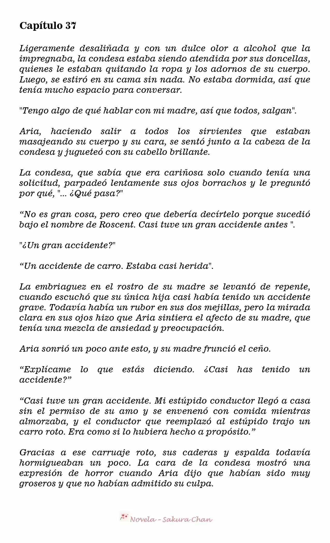 La Villana Gira El Reloj De Arena (Novela) - Capítulo 37 - Página 2 - LectorTMOo