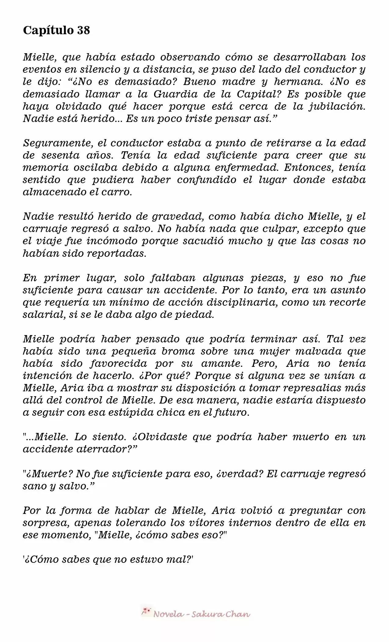 La Villana Gira El Reloj De Arena (Novela) - Capítulo 38 - Página 2 - LectorTMOo