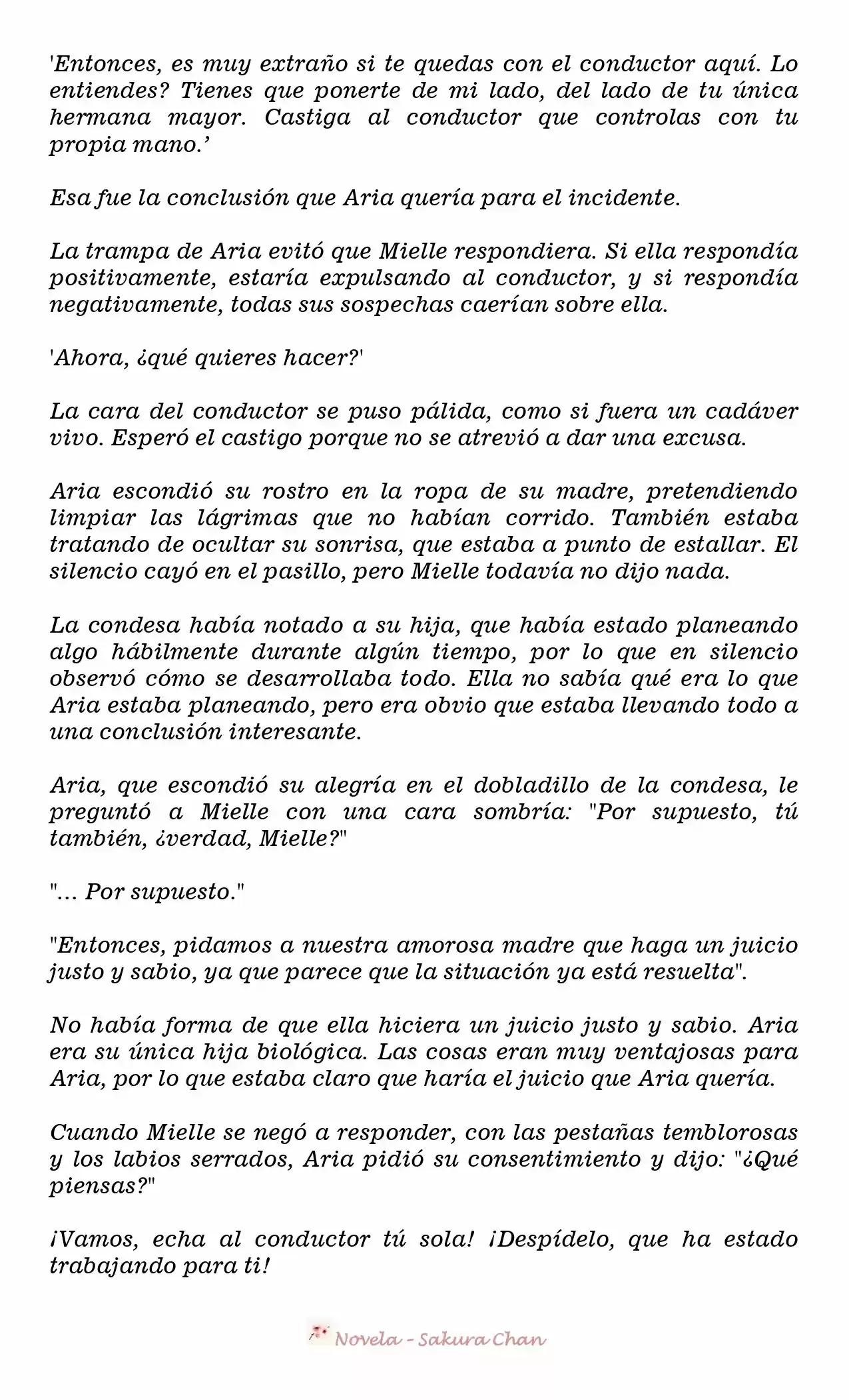 La Villana Gira El Reloj De Arena (Novela) - Capítulo 38 - Página 4 - LectorTMOo