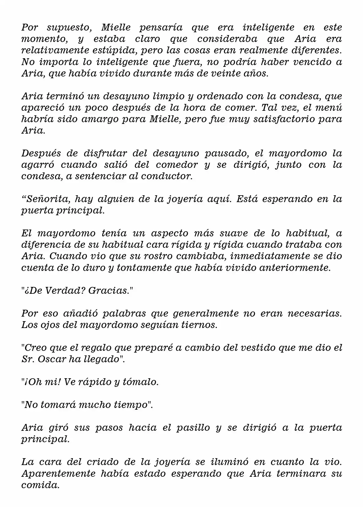 La Villana Gira El Reloj De Arena (Novela) - Capítulo 38 - Página 6 - LectorTMOo