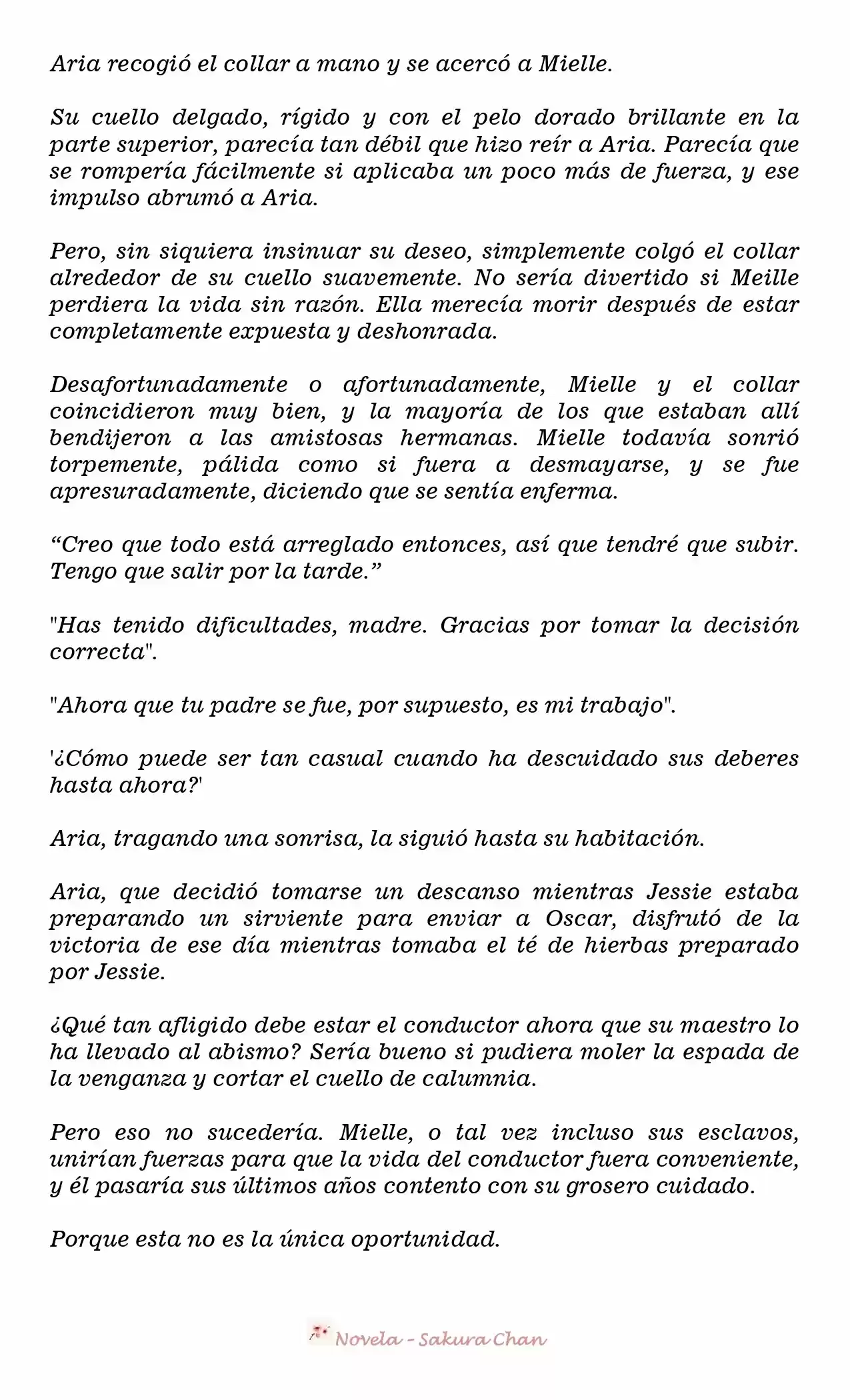 La Villana Gira El Reloj De Arena (Novela) - Capítulo 39 - Página 5 - LectorTMOo
