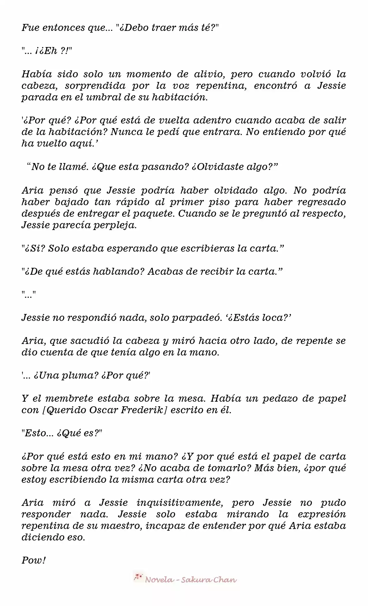 La Villana Gira El Reloj De Arena (Novela) - Capítulo 40 - Página 4 - LectorTMOo