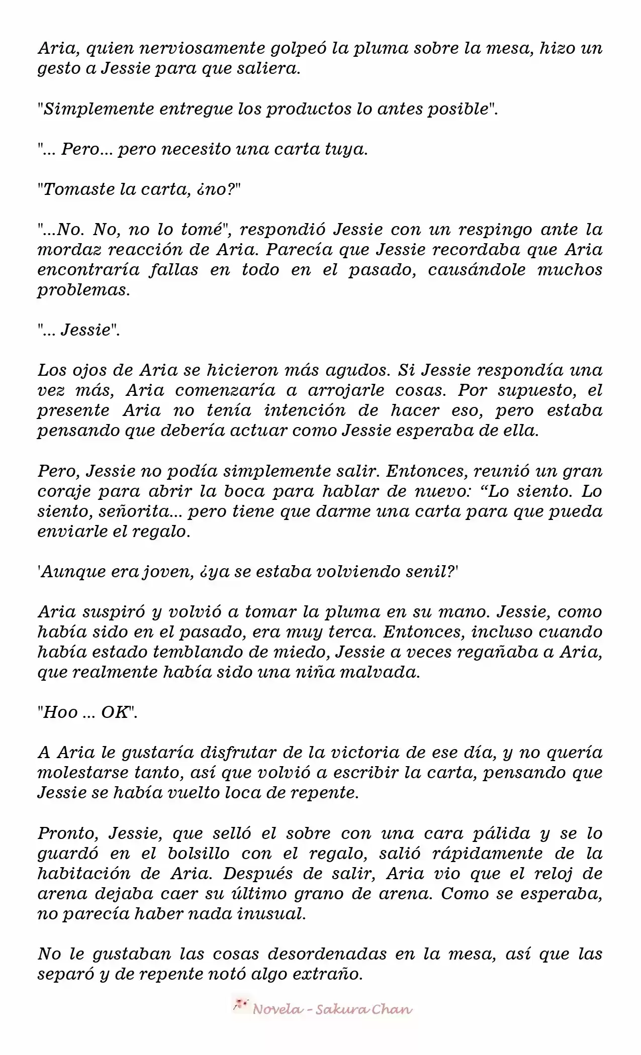 La Villana Gira El Reloj De Arena (Novela) - Capítulo 40 - Página 5 - LectorTMOo