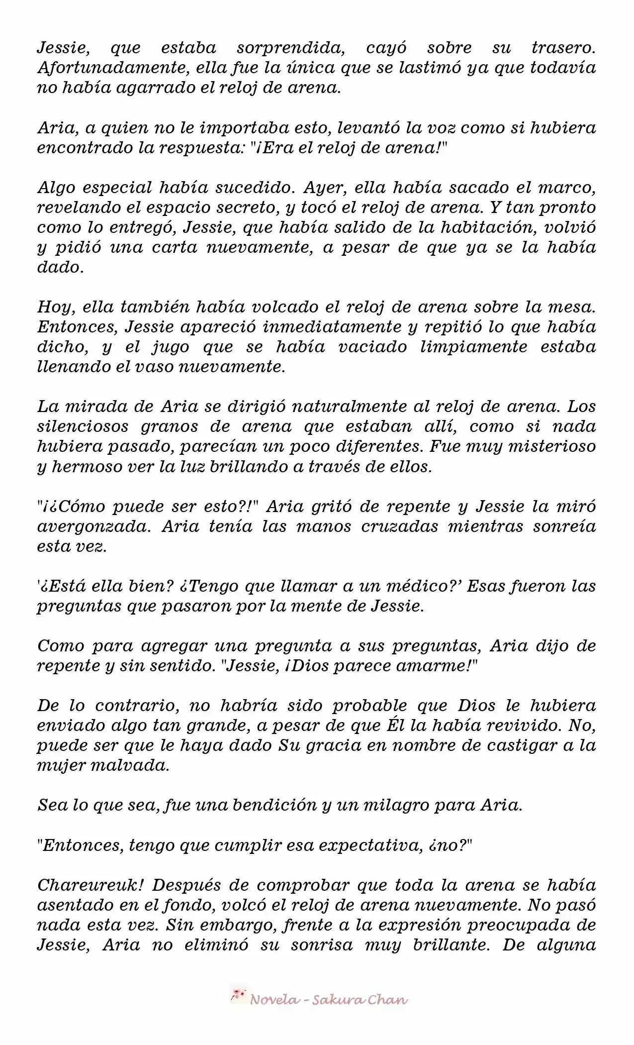 La Villana Gira El Reloj De Arena (Novela) - Capítulo 41 - Página 5 - LectorTMOo