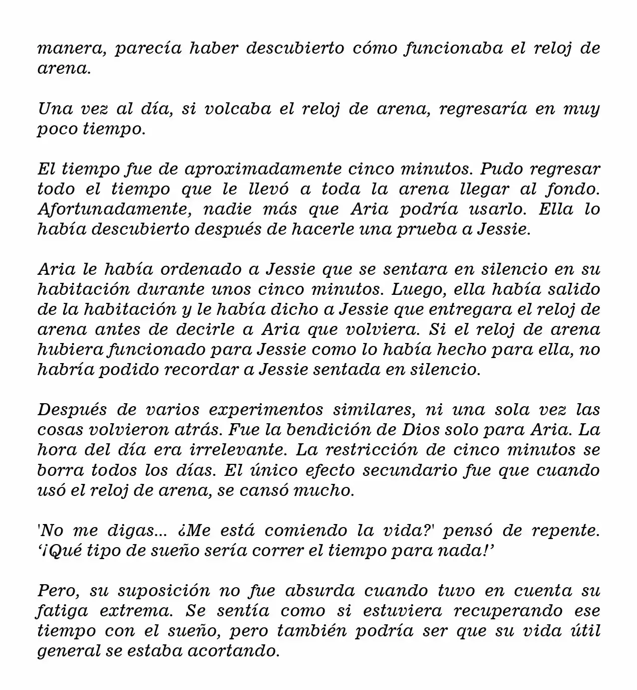La Villana Gira El Reloj De Arena (Novela) - Capítulo 41 - Página 6 - LectorTMOo