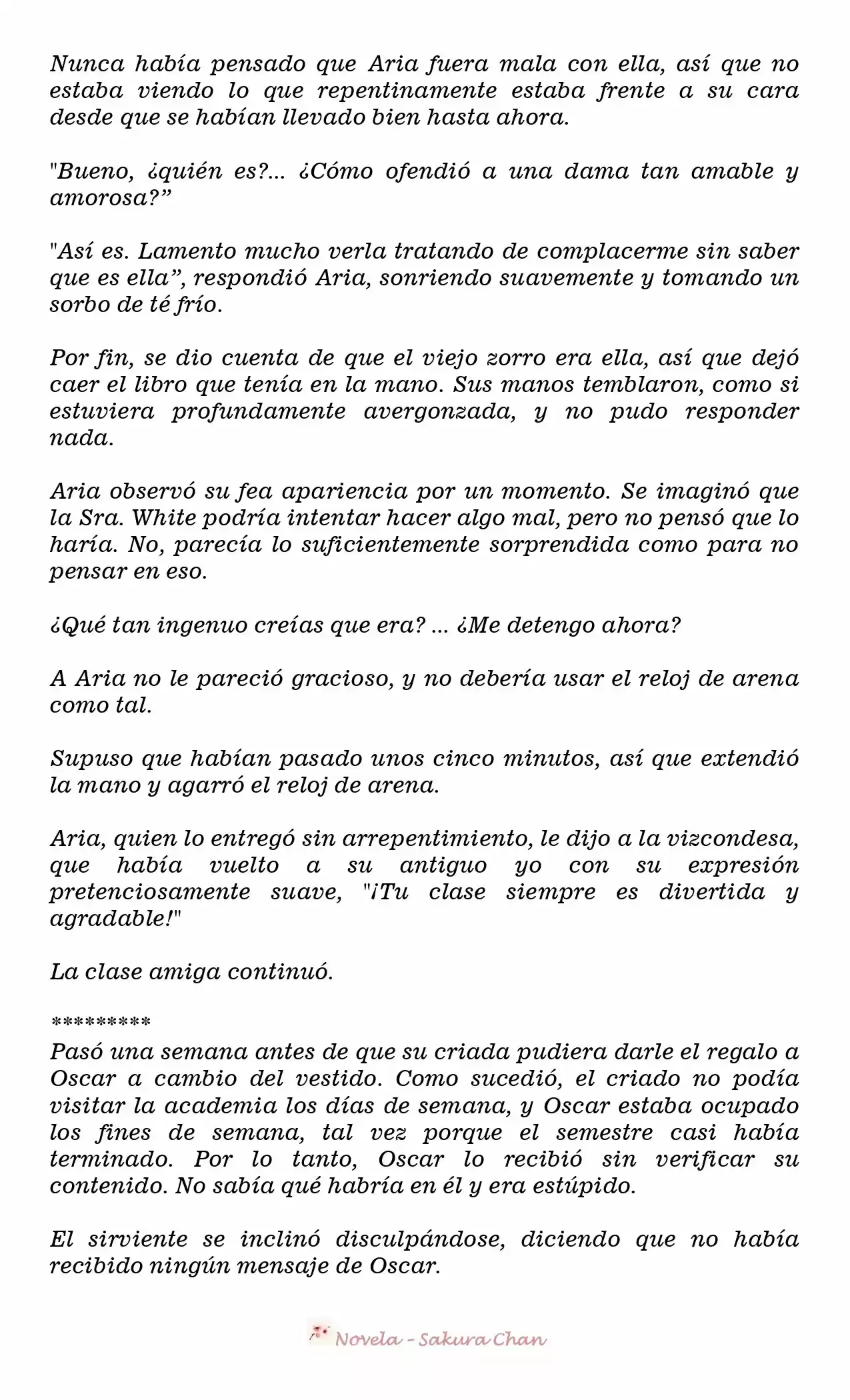 La Villana Gira El Reloj De Arena (Novela) - Capítulo 42 - Página 4 - LectorTMOo