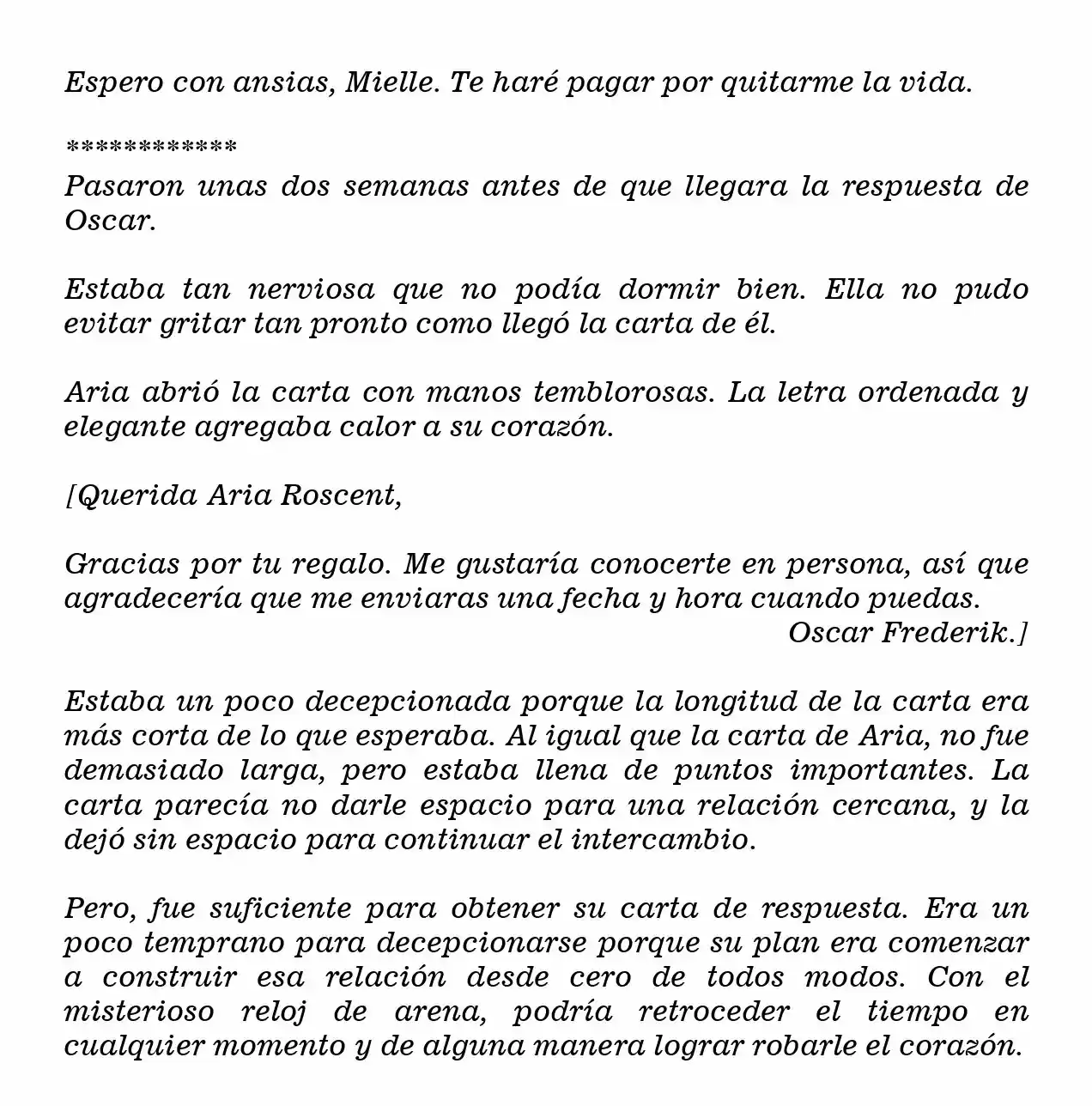 La Villana Gira El Reloj De Arena (Novela) - Capítulo 42 - Página 6 - LectorTMOo