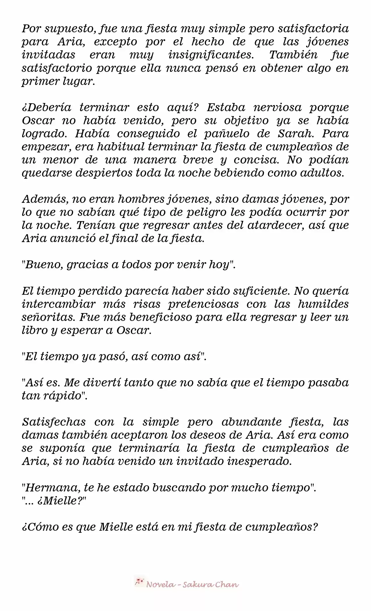 La Villana Gira El Reloj De Arena (Novela) - Capítulo 46 - Página 6 - LectorTMOo