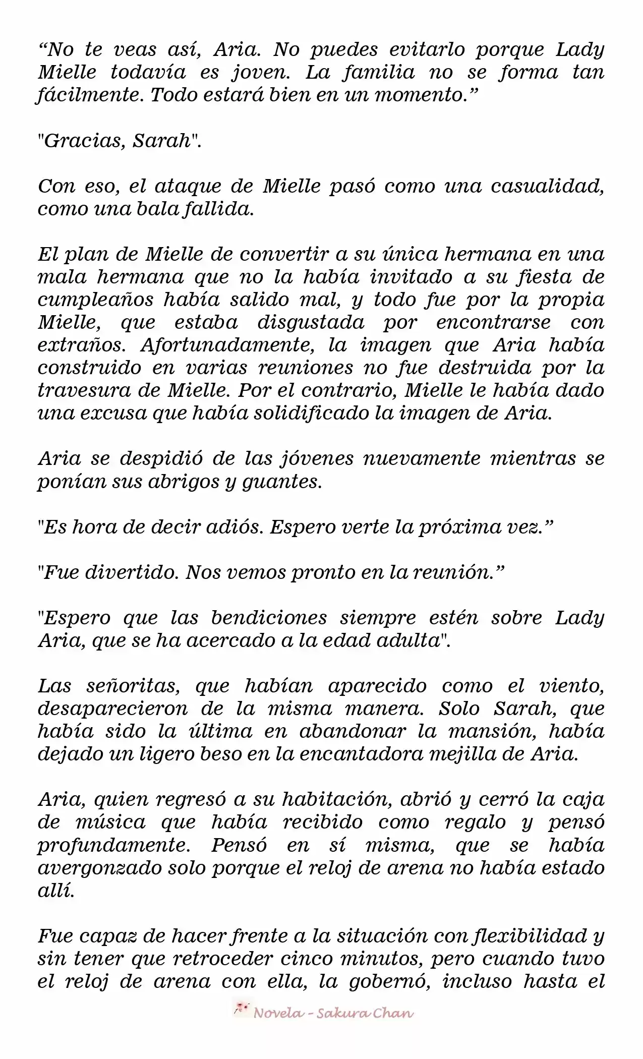 La Villana Gira El Reloj De Arena (Novela) - Capítulo 47 - Página 4 - LectorTMOo