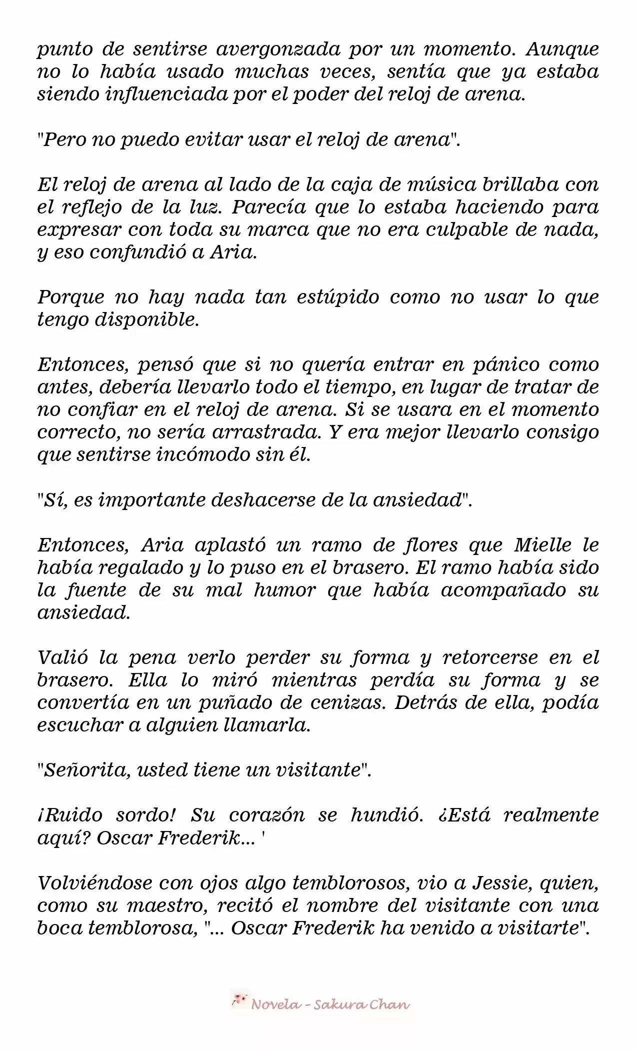 La Villana Gira El Reloj De Arena (Novela) - Capítulo 47 - Página 5 - LectorTMOo