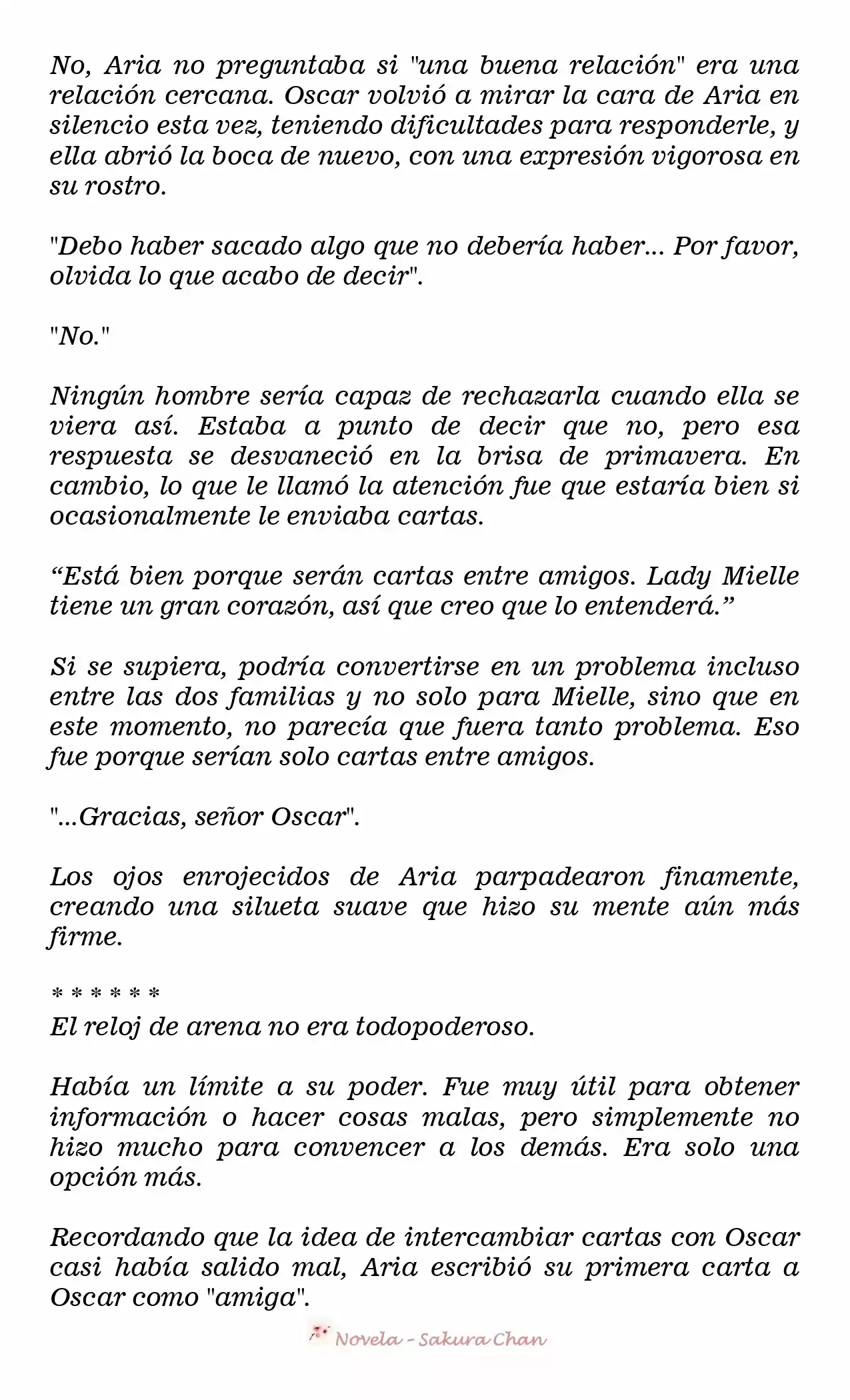 La Villana Gira El Reloj De Arena (Novela) - Capítulo 49 - Página 9 - LectorTMOo