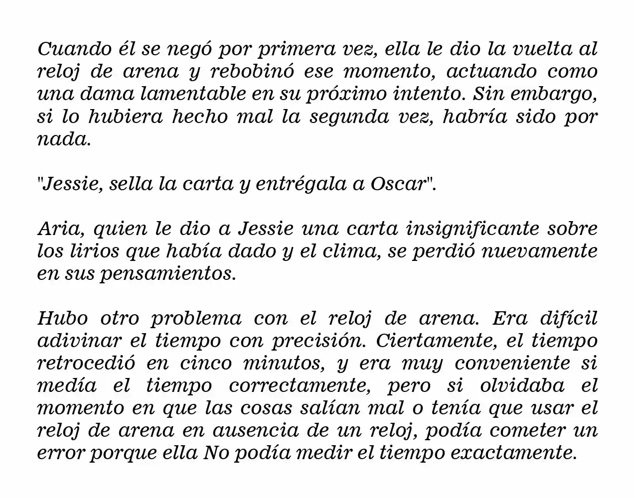 La Villana Gira El Reloj De Arena (Novela) - Capítulo 49 - Página 12 - LectorTMOo