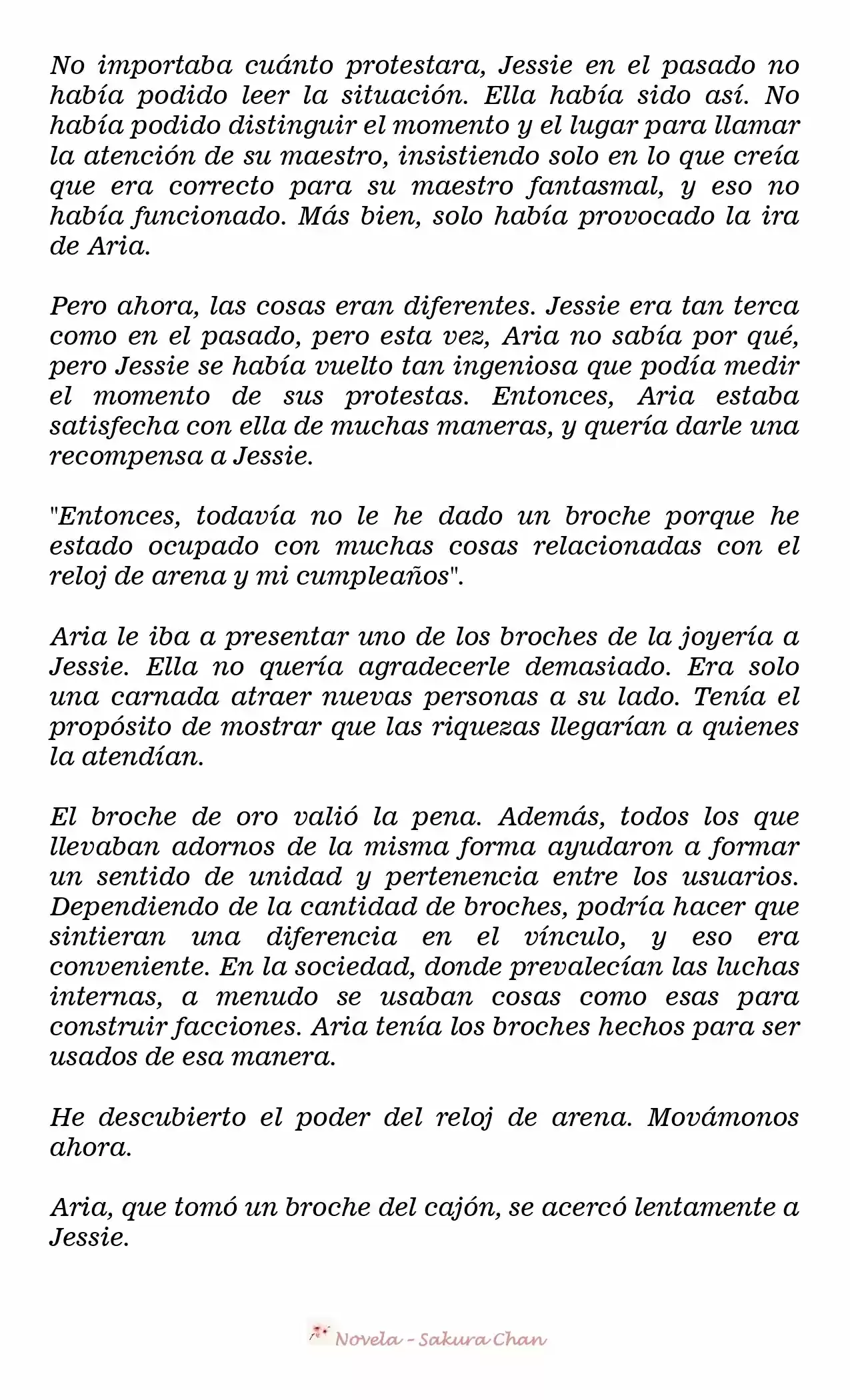 La Villana Gira El Reloj De Arena (Novela) - Capítulo 50 - Página 4 - LectorTMOo