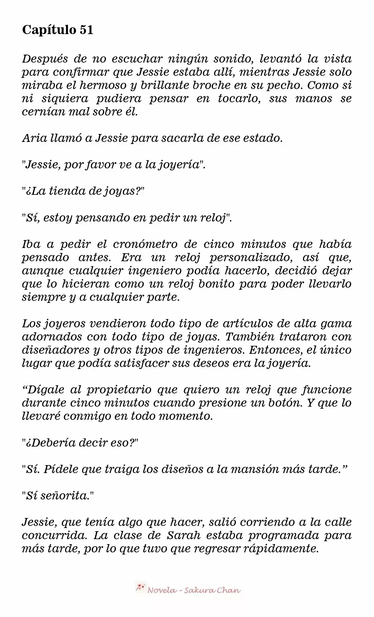 La Villana Gira El Reloj De Arena (Novela) - Capítulo 51 - Página 4 - LectorTMOo