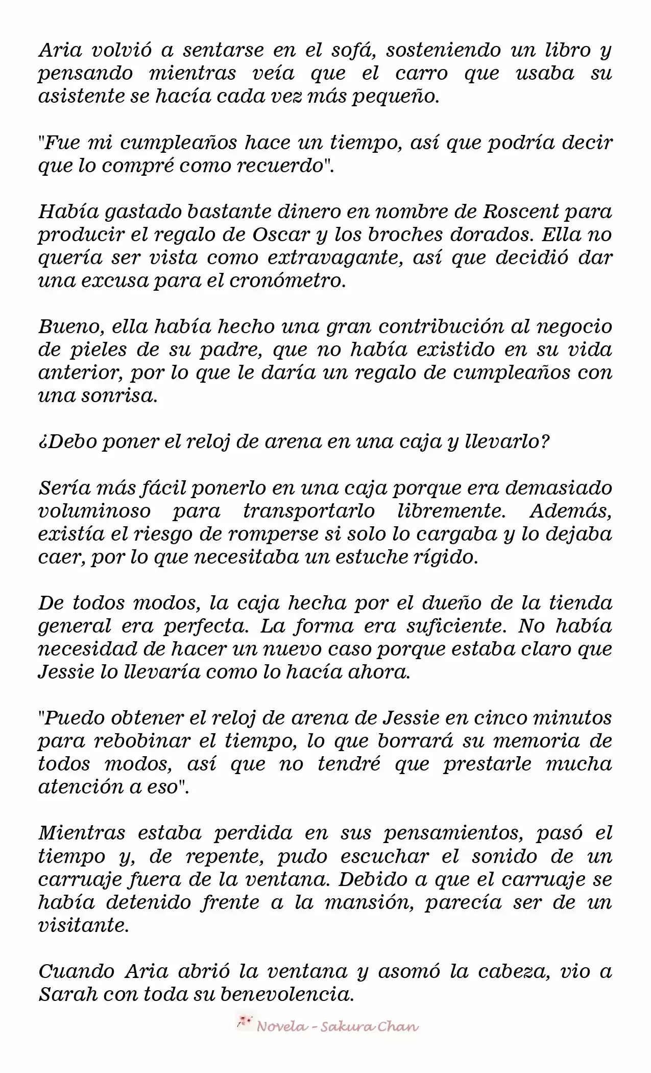 La Villana Gira El Reloj De Arena (Novela) - Capítulo 51 - Página 5 - LectorTMOo