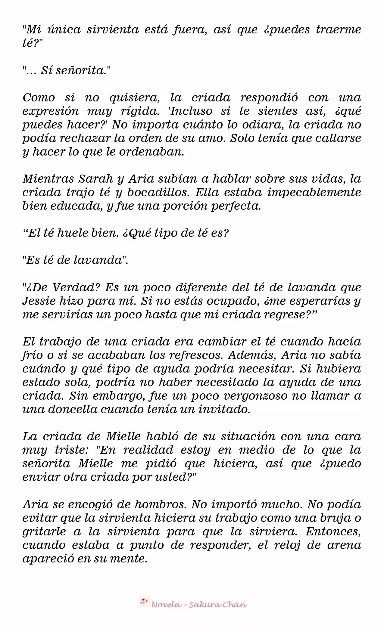 La Villana Gira El Reloj De Arena (Novela) - Capítulo 51 - Página 10 - LectorTMOo