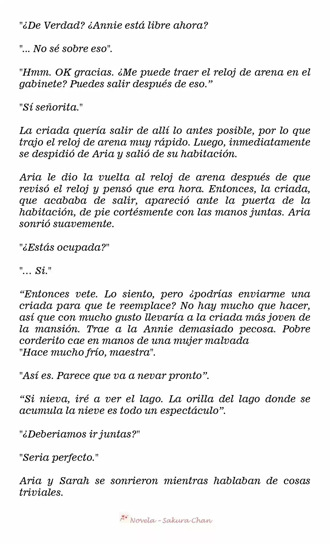 La Villana Gira El Reloj De Arena (Novela) - Capítulo 51 - Página 12 - LectorTMOo