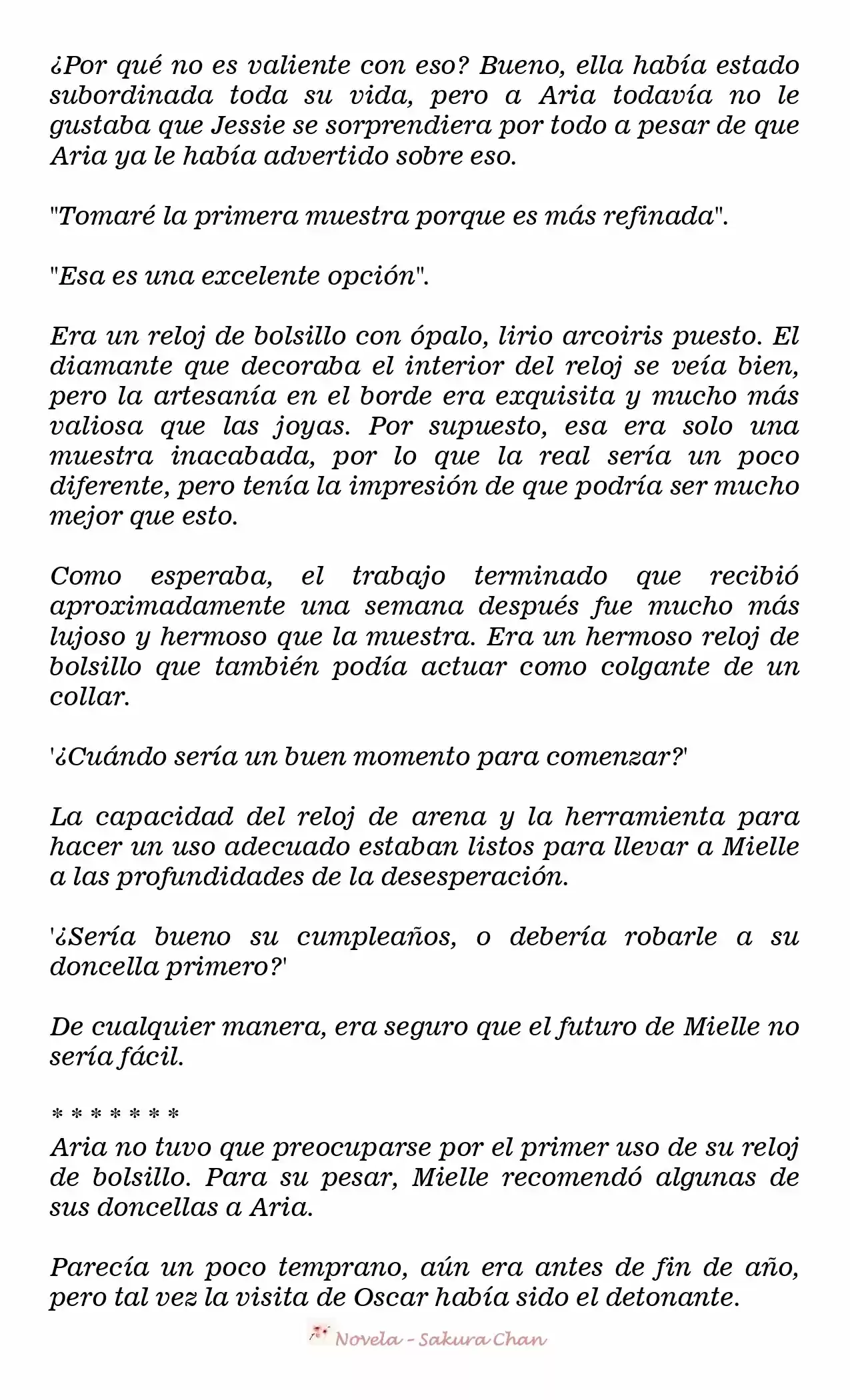 La Villana Gira El Reloj De Arena (Novela) - Capítulo 52 - Página 6 - LectorTMOo