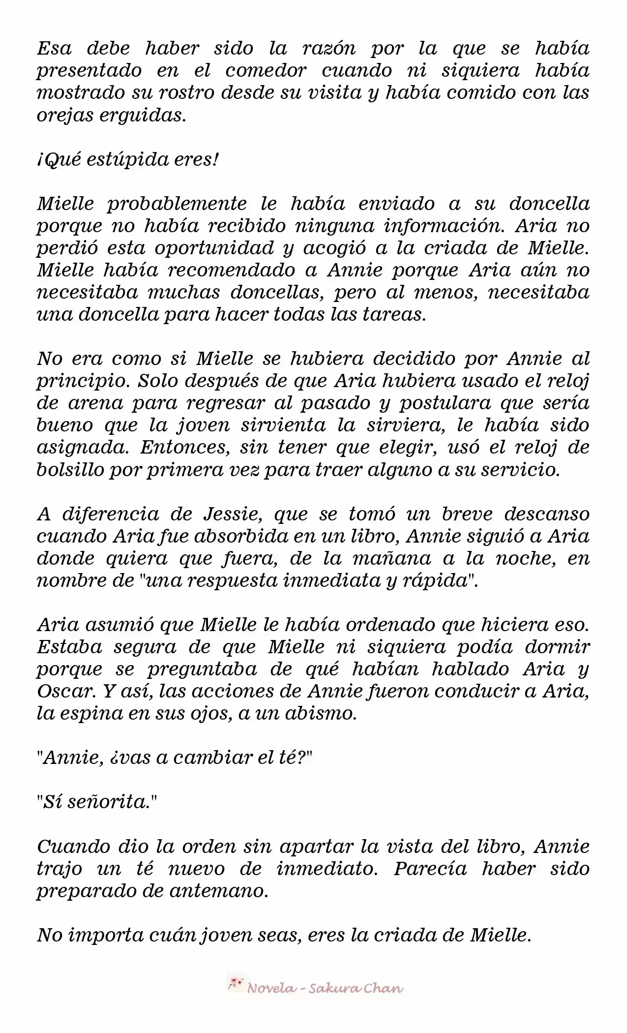 La Villana Gira El Reloj De Arena (Novela) - Capítulo 52 - Página 9 - LectorTMOo