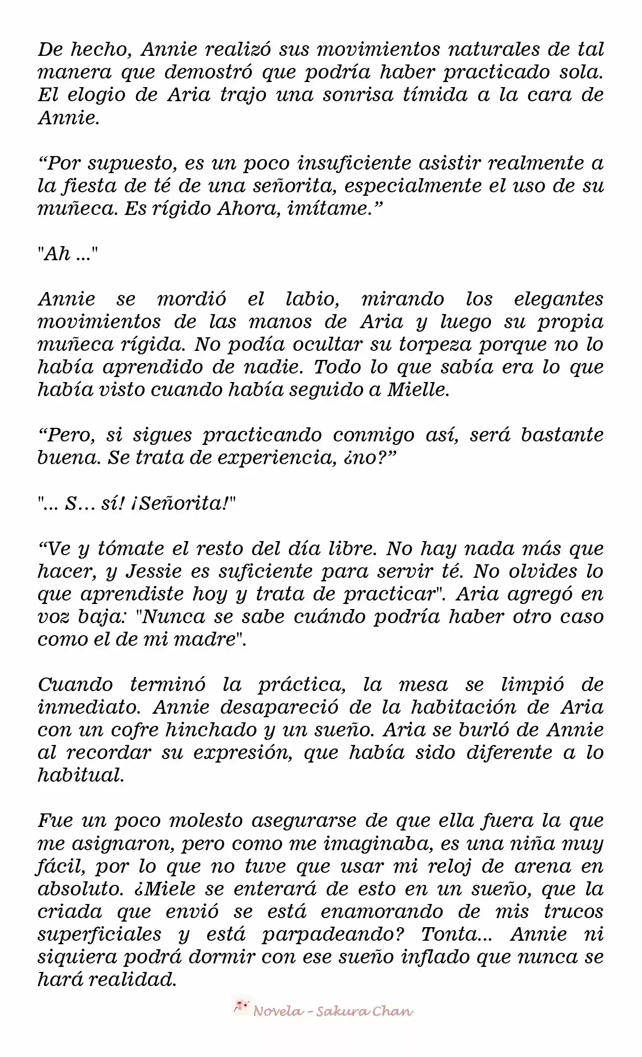 La Villana Gira El Reloj De Arena (Novela) - Capítulo 53 - Página 8 - LectorTMOo