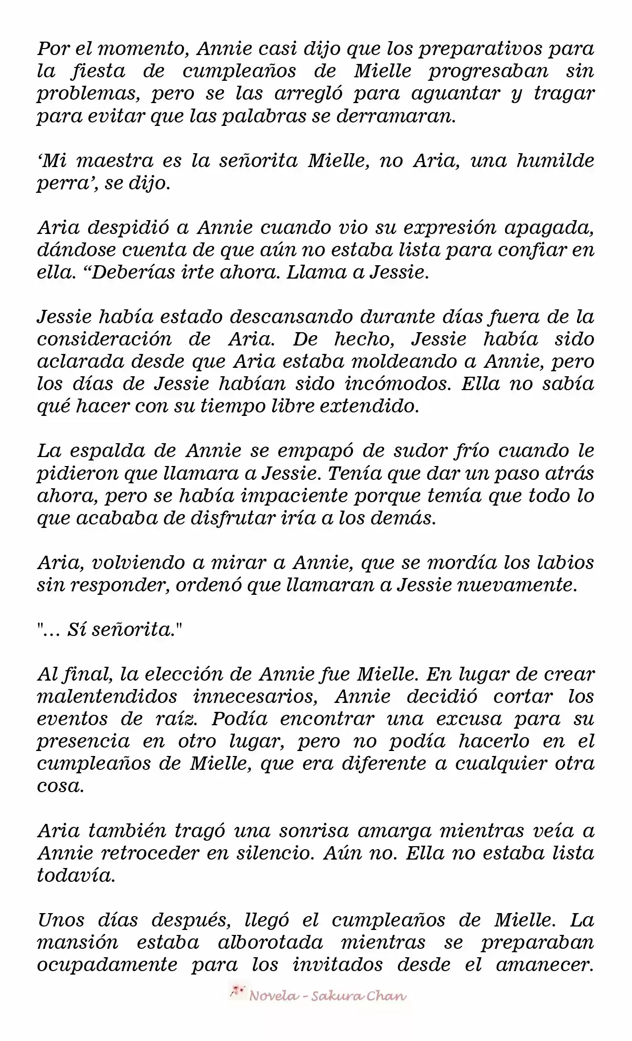 La Villana Gira El Reloj De Arena (Novela) - Capítulo 54 - Página 4 - LectorTMOo