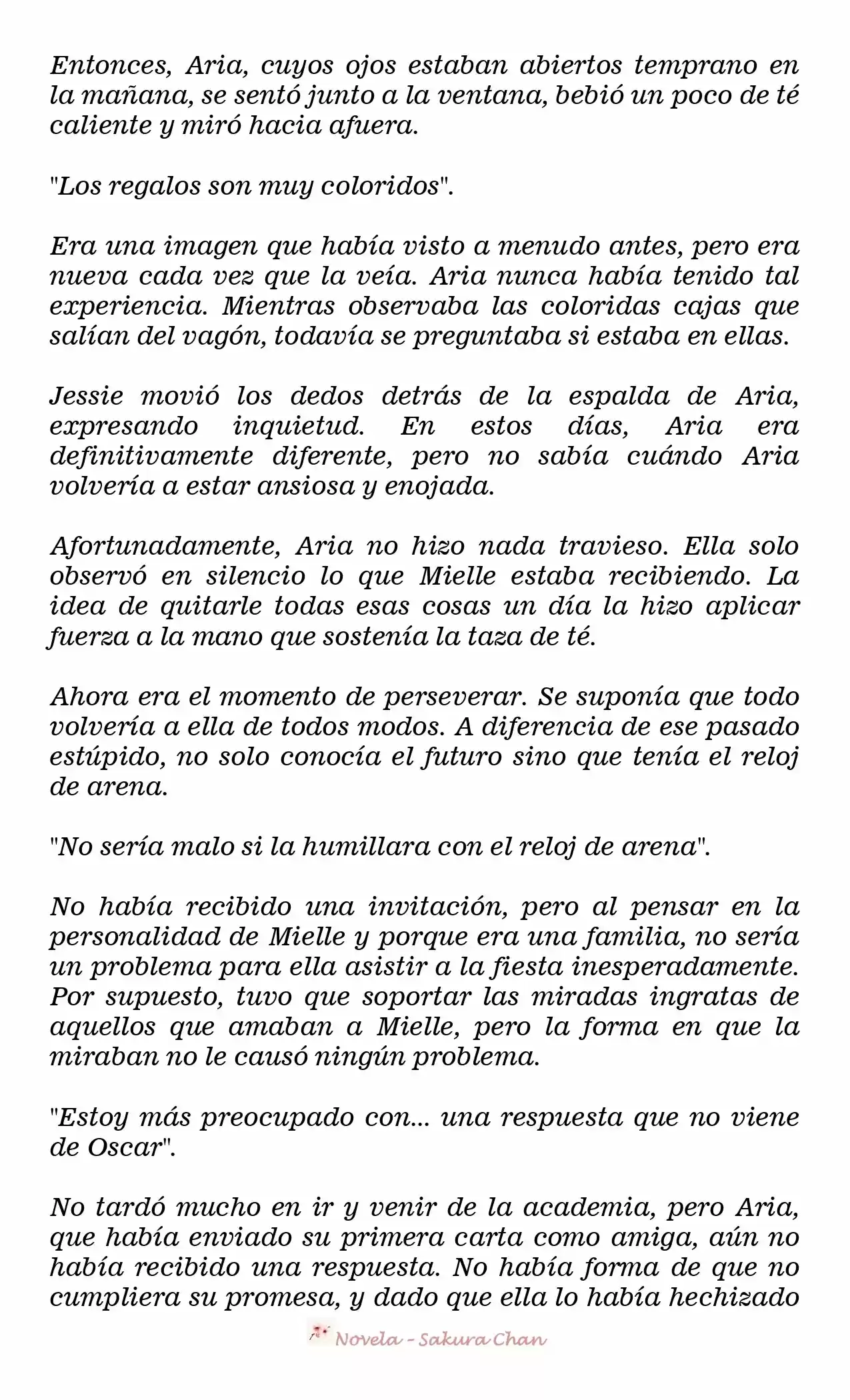 La Villana Gira El Reloj De Arena (Novela) - Capítulo 54 - Página 6 - LectorTMOo