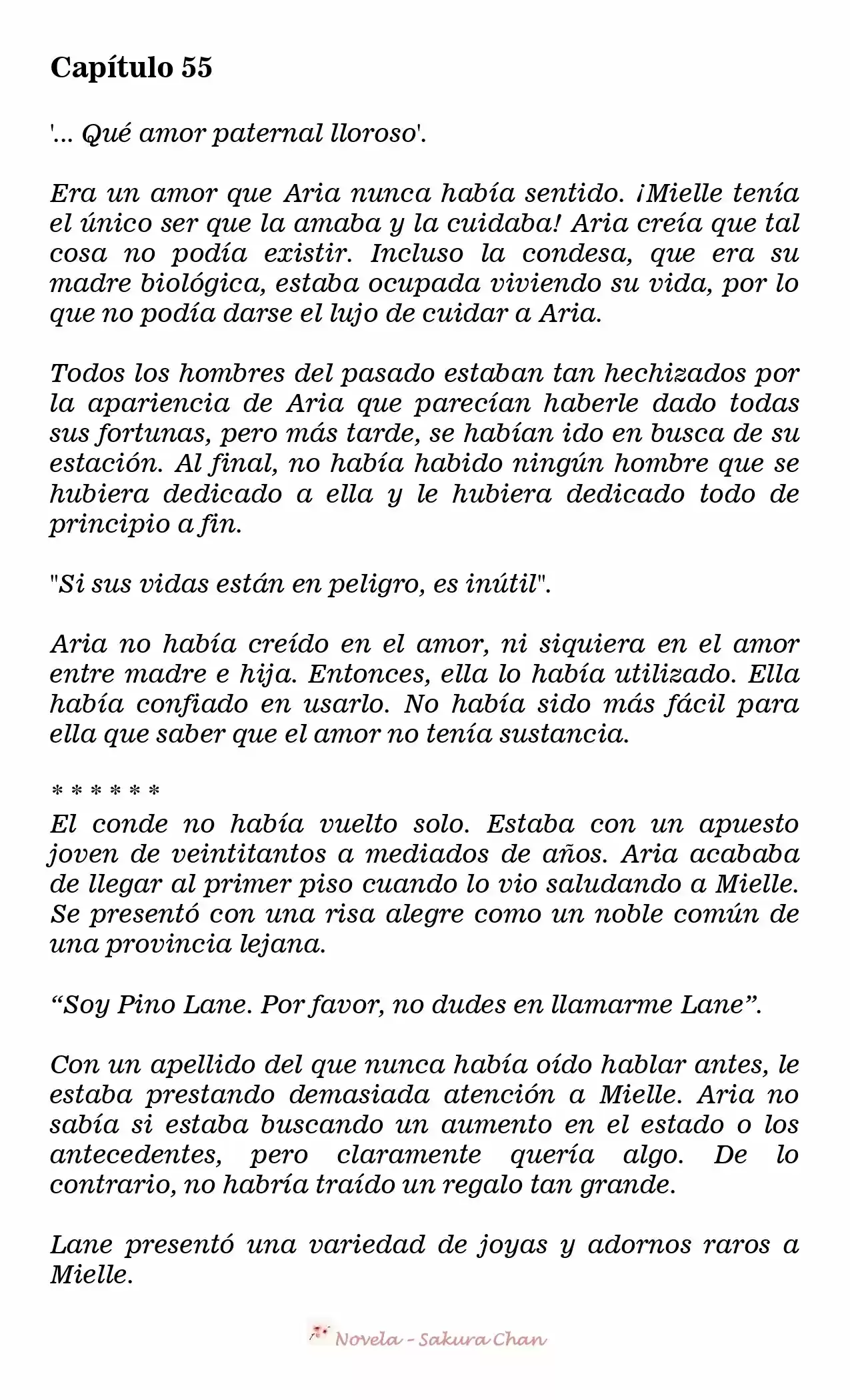 La Villana Gira El Reloj De Arena (Novela) - Capítulo 55 - Página 1 - LectorTMOo