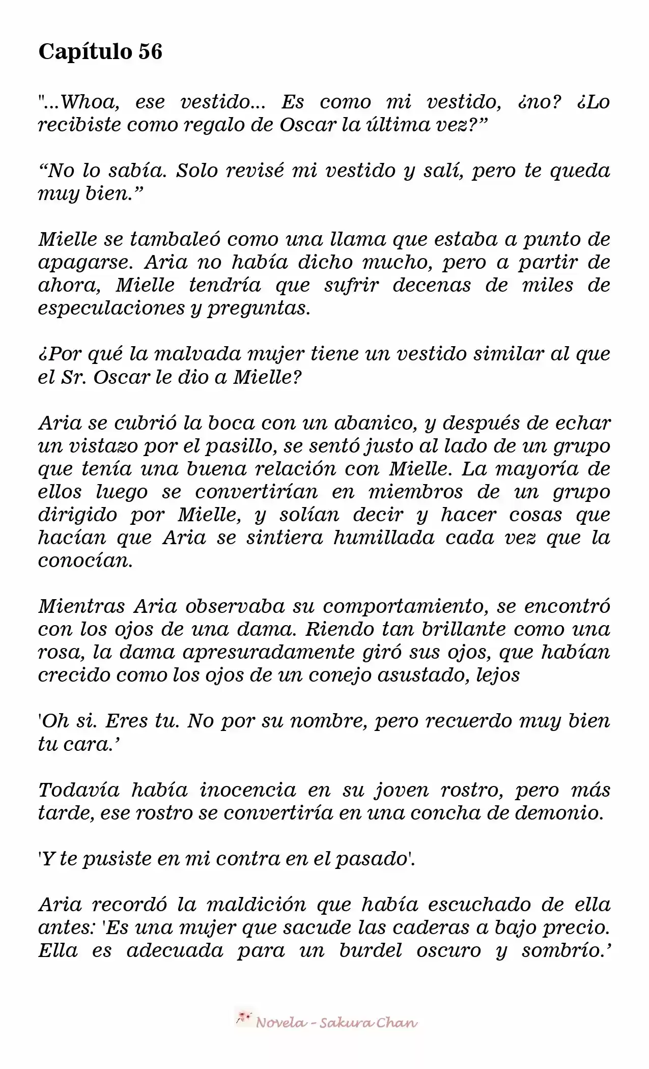 La Villana Gira El Reloj De Arena (Novela) - Capítulo 56 - Página 1 - LectorTMOo