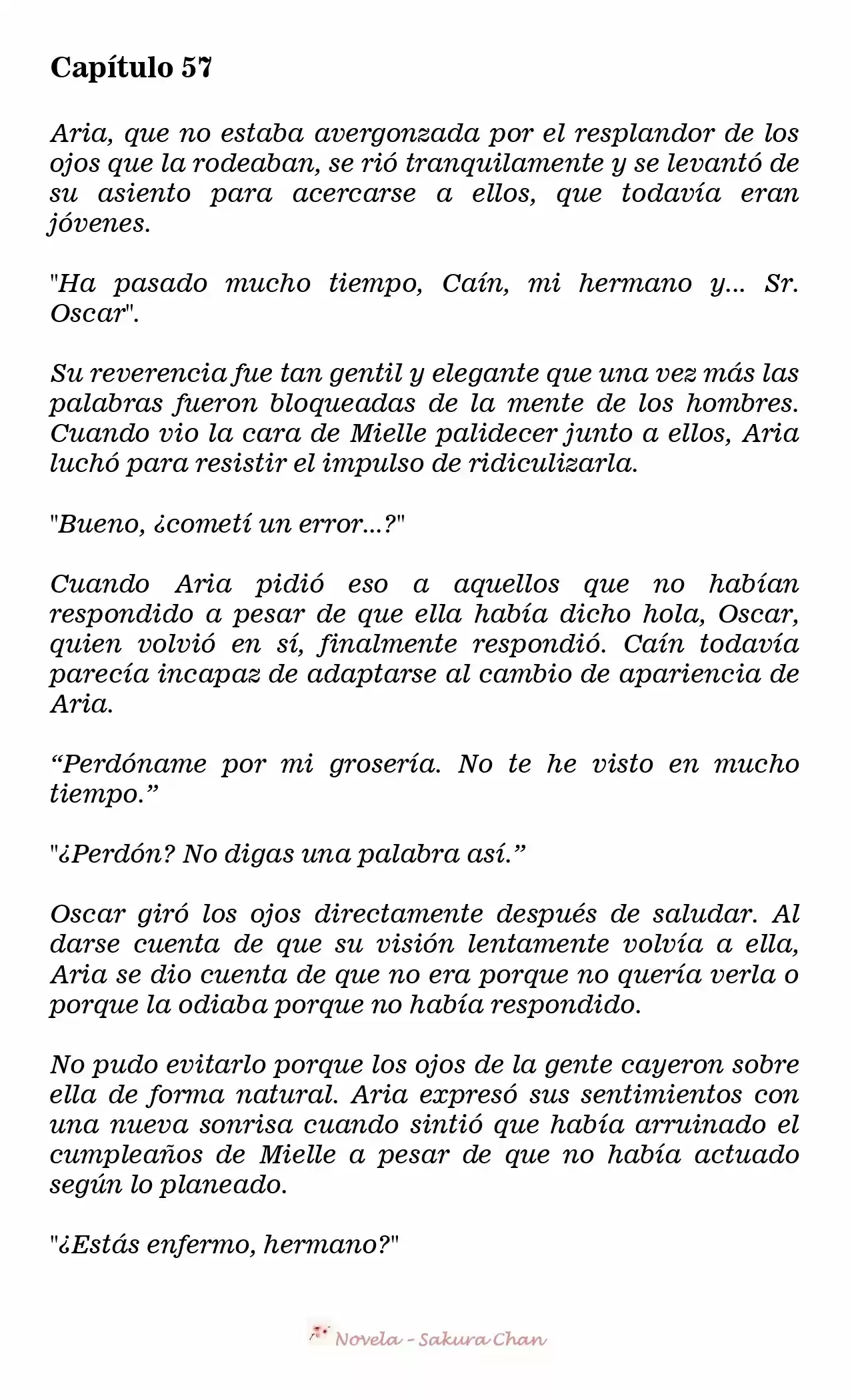 La Villana Gira El Reloj De Arena (Novela) - Capítulo 57 - Página 1 - LectorTMOo