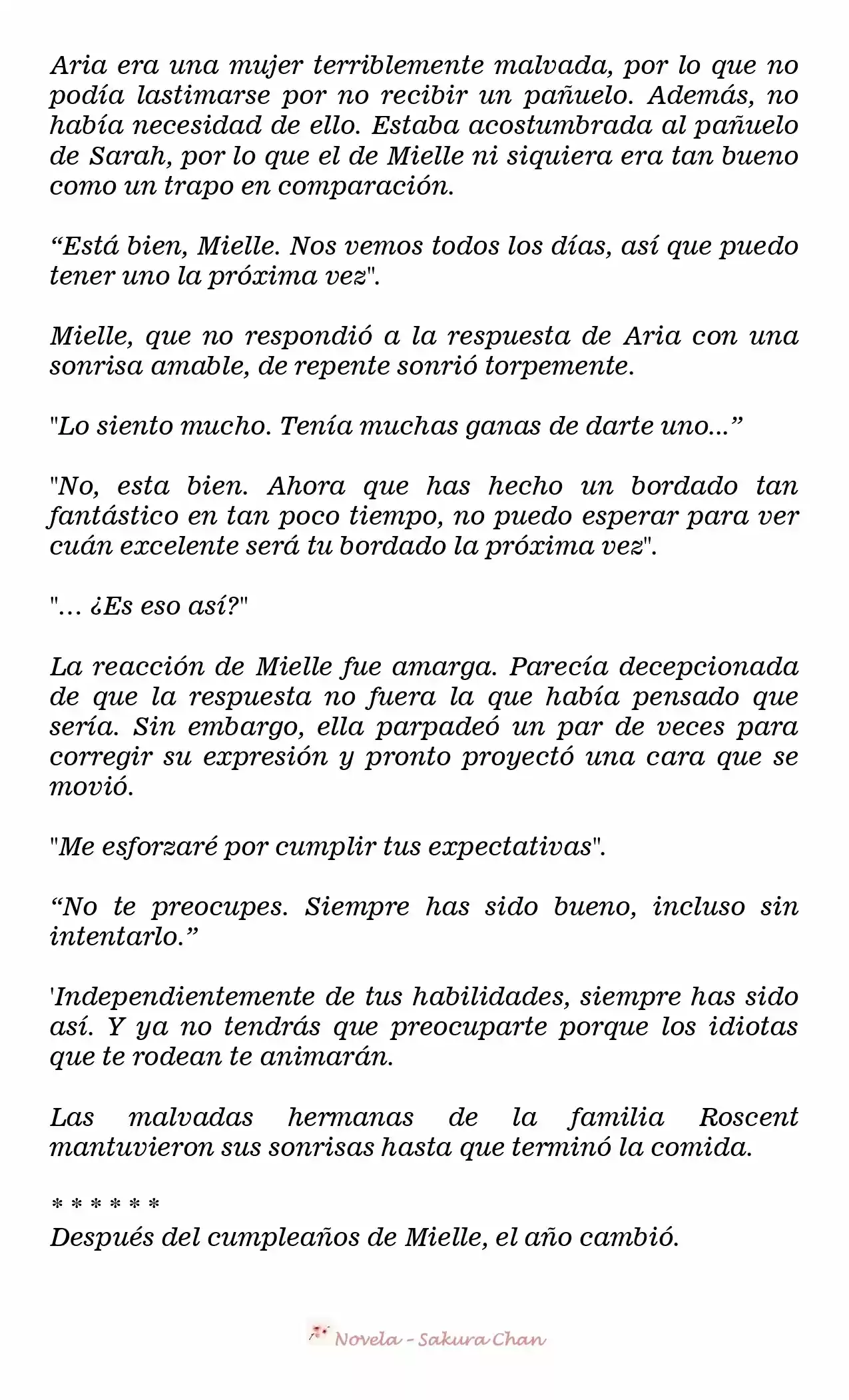 La Villana Gira El Reloj De Arena (Novela) - Capítulo 59 - Página 5 - LectorTMOo
