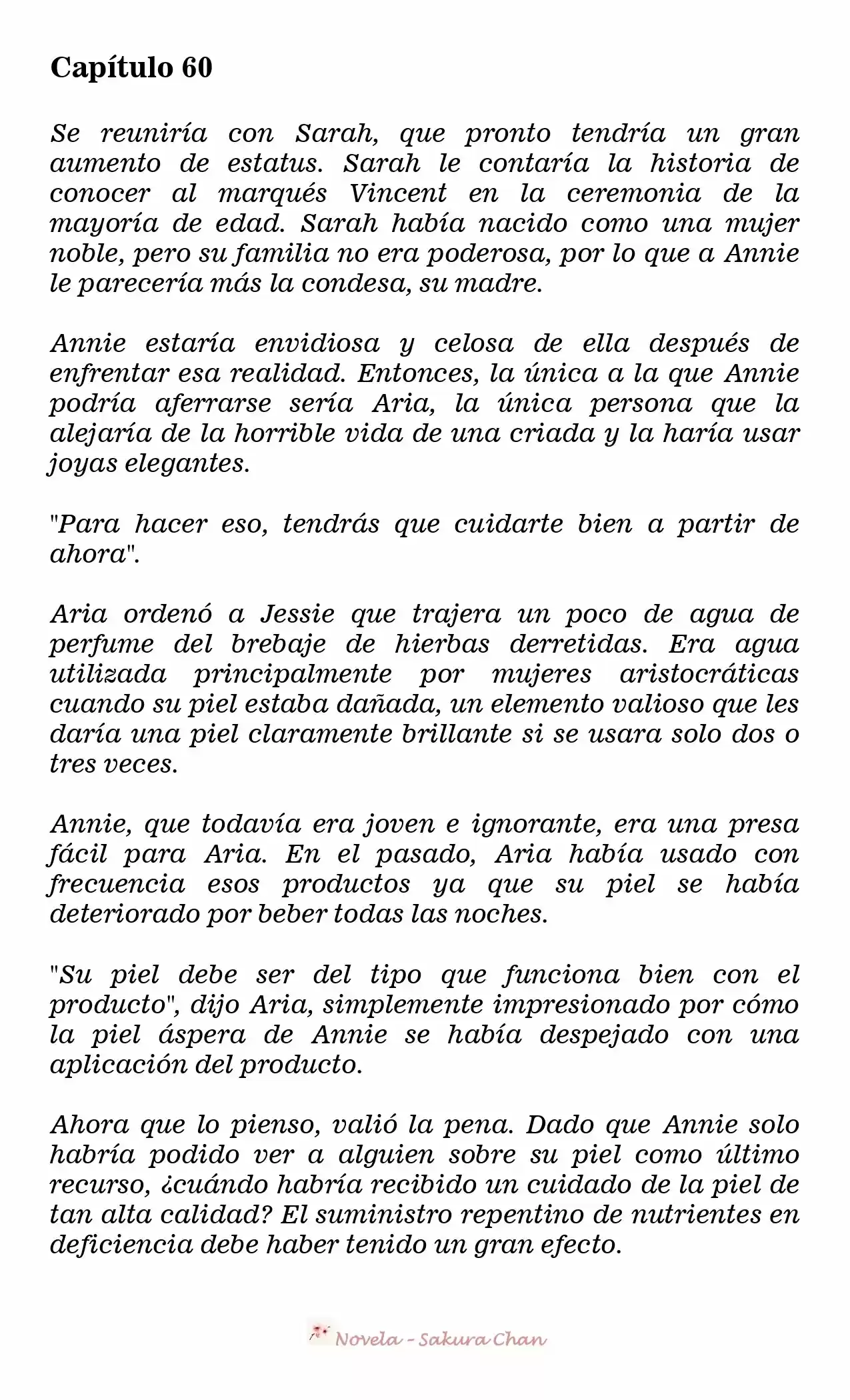 La Villana Gira El Reloj De Arena (Novela) - Capítulo 60 - Página 1 - LectorTMOo