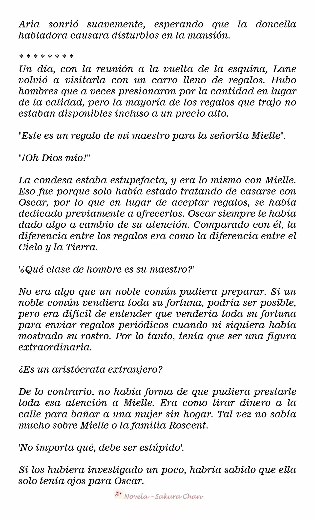 La Villana Gira El Reloj De Arena (Novela) - Capítulo 60 - Página 4 - LectorTMOo