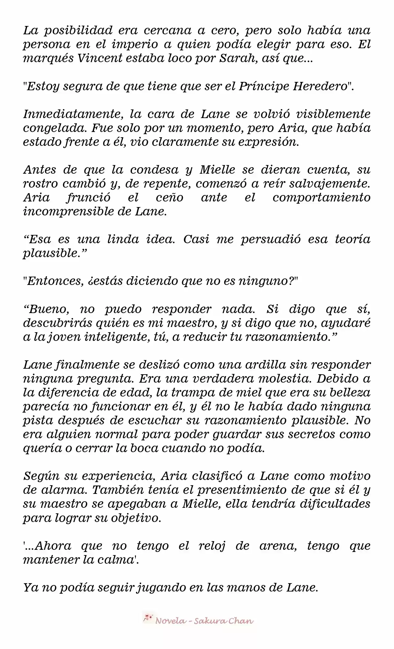 La Villana Gira El Reloj De Arena (Novela) - Capítulo 61 - Página 3 - LectorTMOo