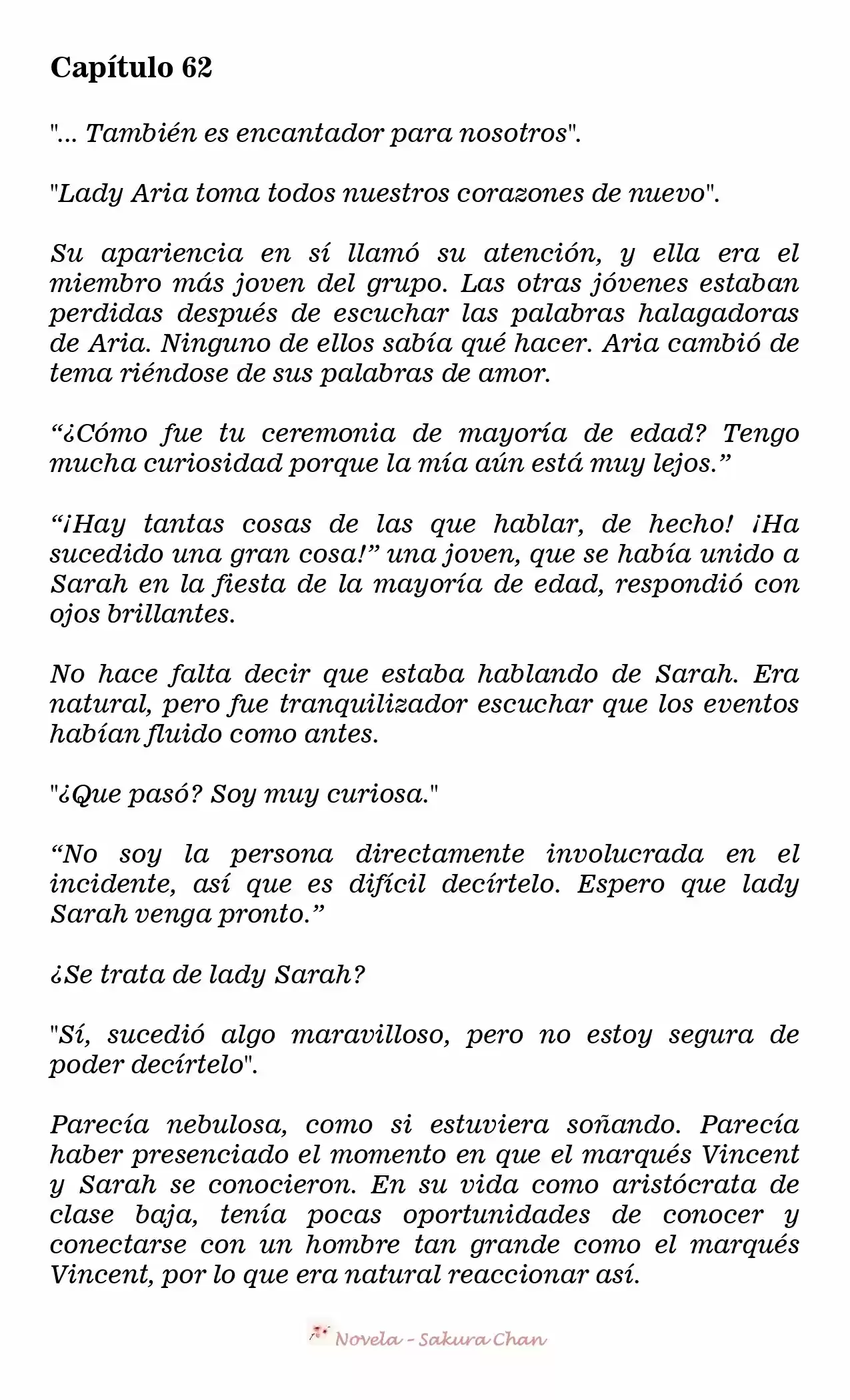 La Villana Gira El Reloj De Arena (Novela) - Capítulo 62 - Página 1 - LectorTMOo