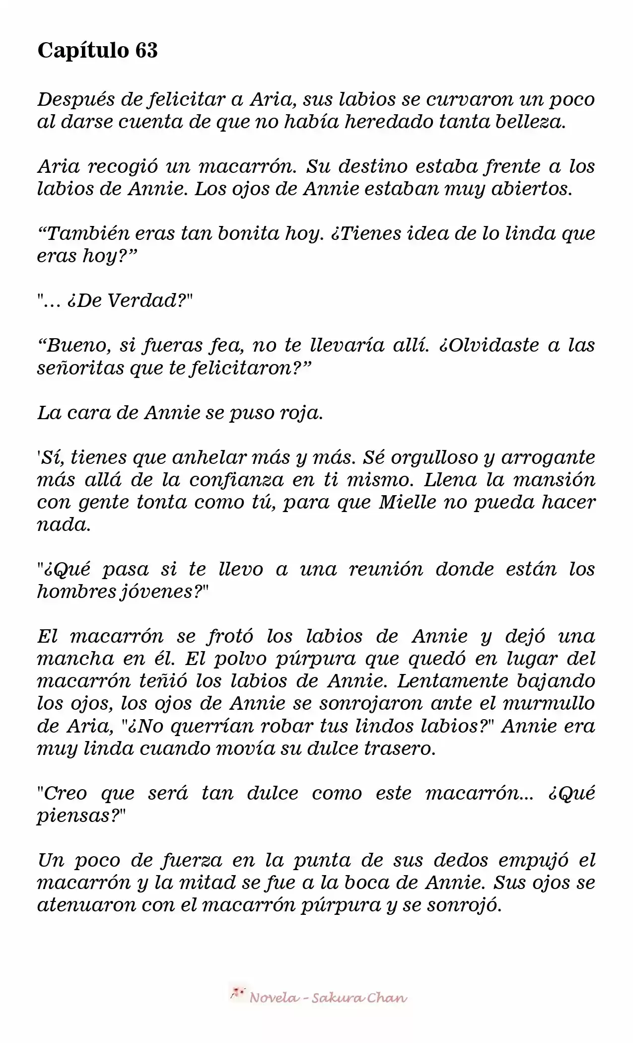 La Villana Gira El Reloj De Arena (Novela) - Capítulo 63 - Página 1 - LectorTMOo