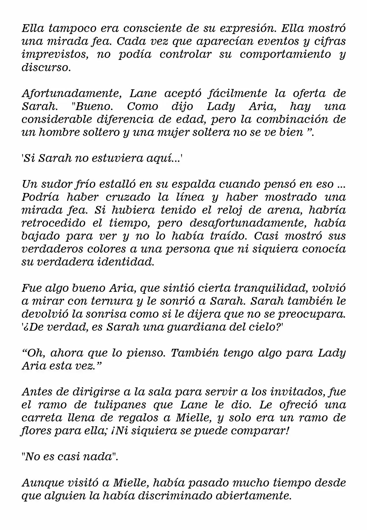 La Villana Gira El Reloj De Arena (Novela) - Capítulo 63 - Página 6 - LectorTMOo