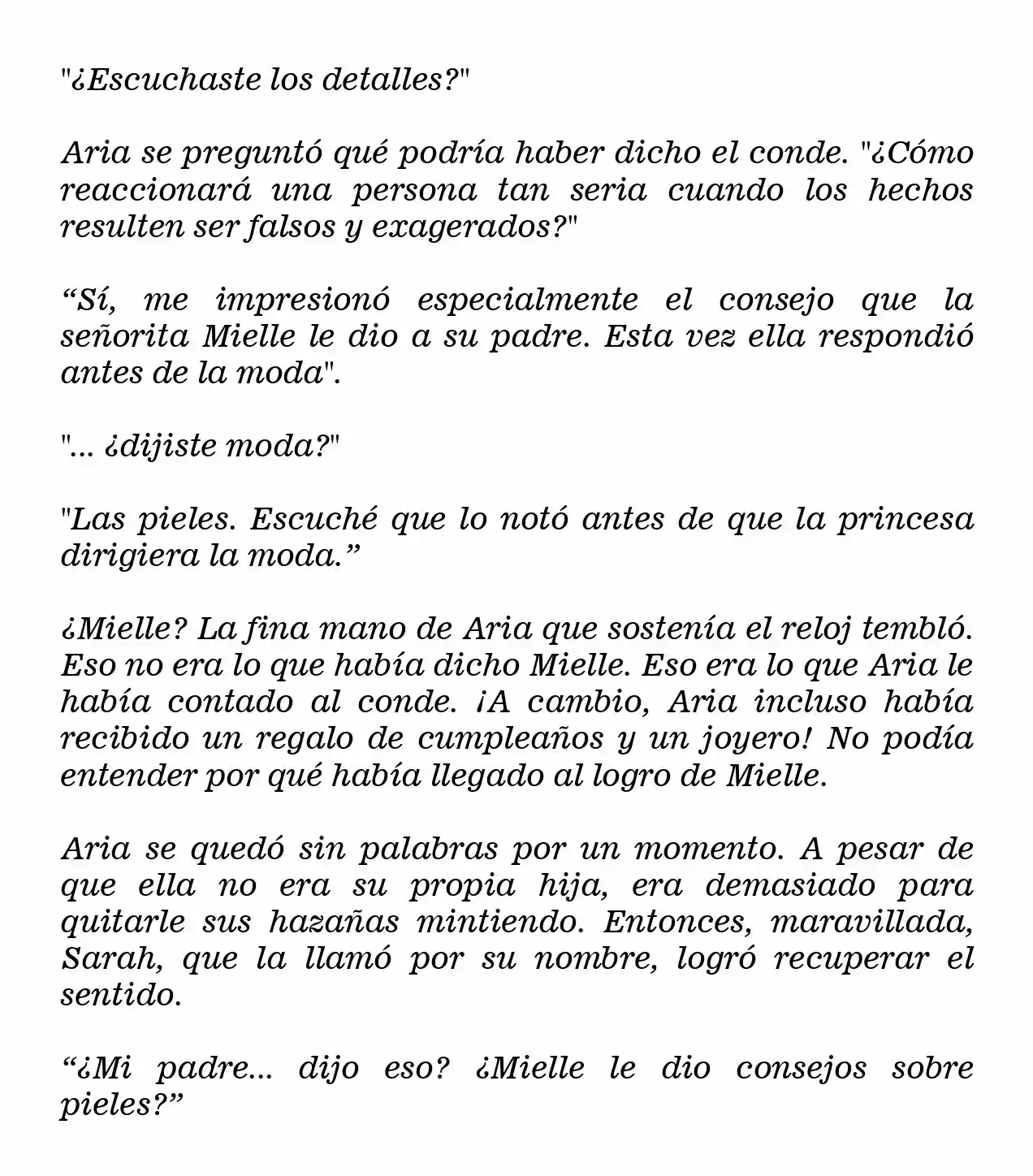 La Villana Gira El Reloj De Arena (Novela) - Capítulo 64 - Página 6 - LectorTMOo