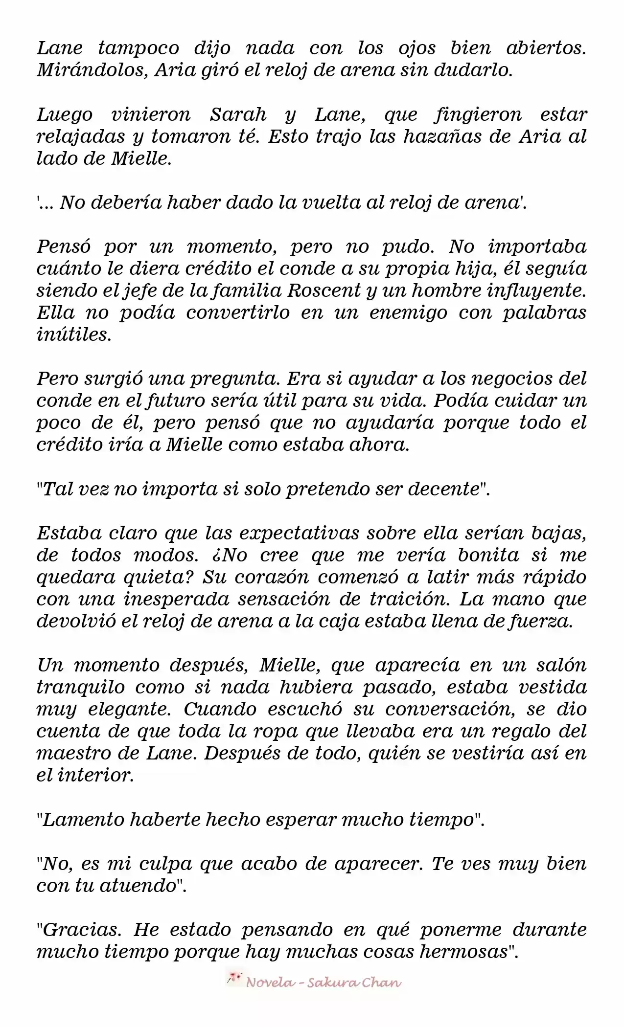La Villana Gira El Reloj De Arena (Novela) - Capítulo 65 - Página 2 - LectorTMOo