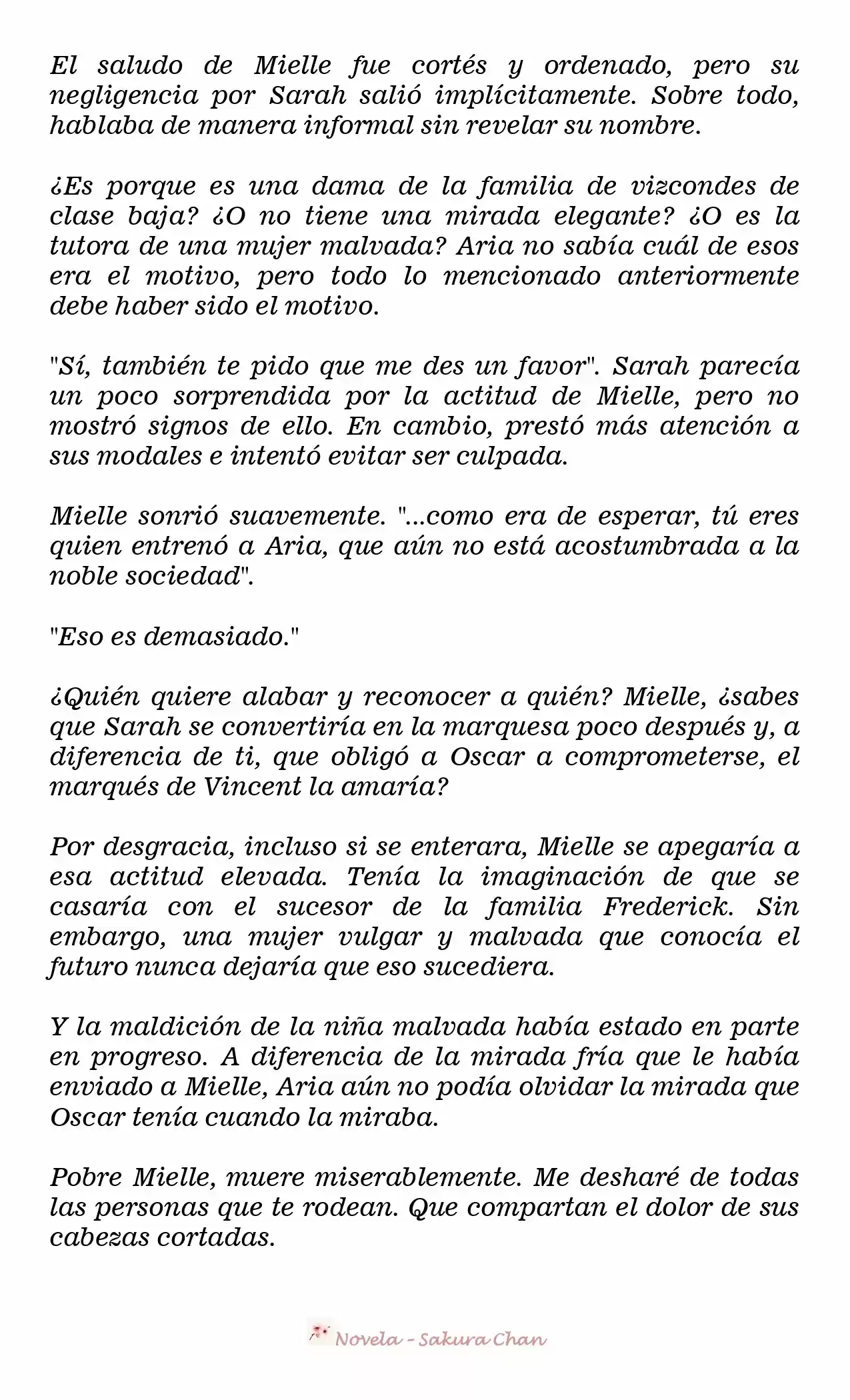 La Villana Gira El Reloj De Arena (Novela) - Capítulo 65 - Página 4 - LectorTMOo