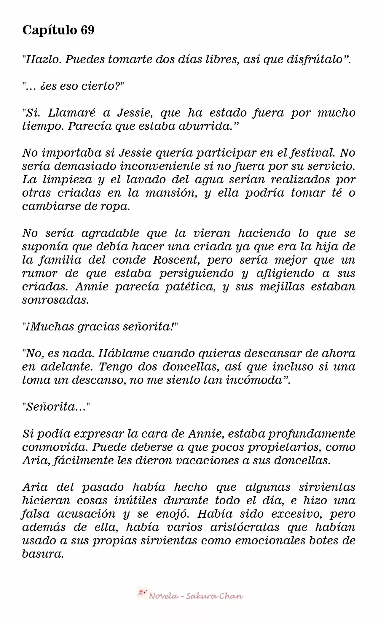 La Villana Gira El Reloj De Arena (Novela) - Capítulo 69 - Página 1 - LectorTMOo