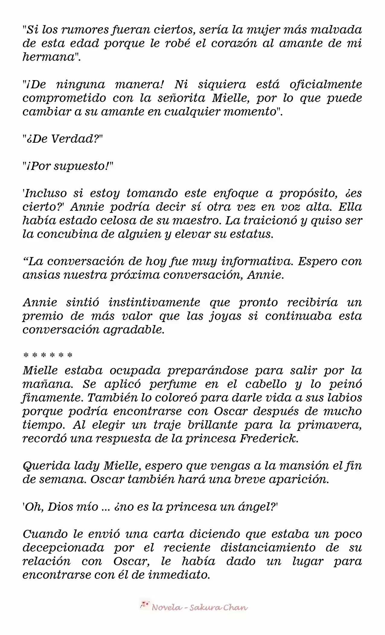 La Villana Gira El Reloj De Arena (Novela) - Capítulo 73 - Página 6 - LectorTMOo