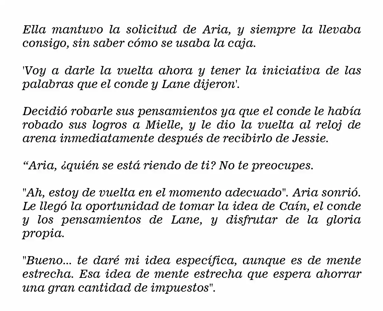 La Villana Gira El Reloj De Arena (Novela) - Capítulo 78 - Página 6 - LectorTMOo