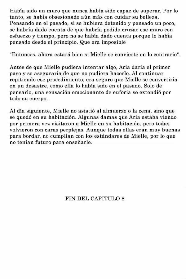 La Villana Gira El Reloj De Arena (Novela) - Capítulo 8 - Página 7 - LectorTMOo