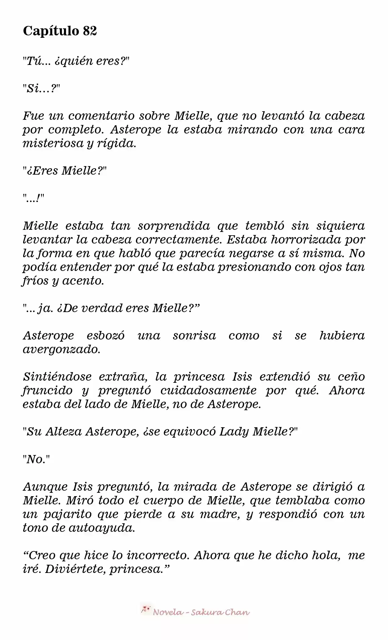 La Villana Gira El Reloj De Arena (Novela) - Capítulo 82 - Página 1 - LectorTMOo