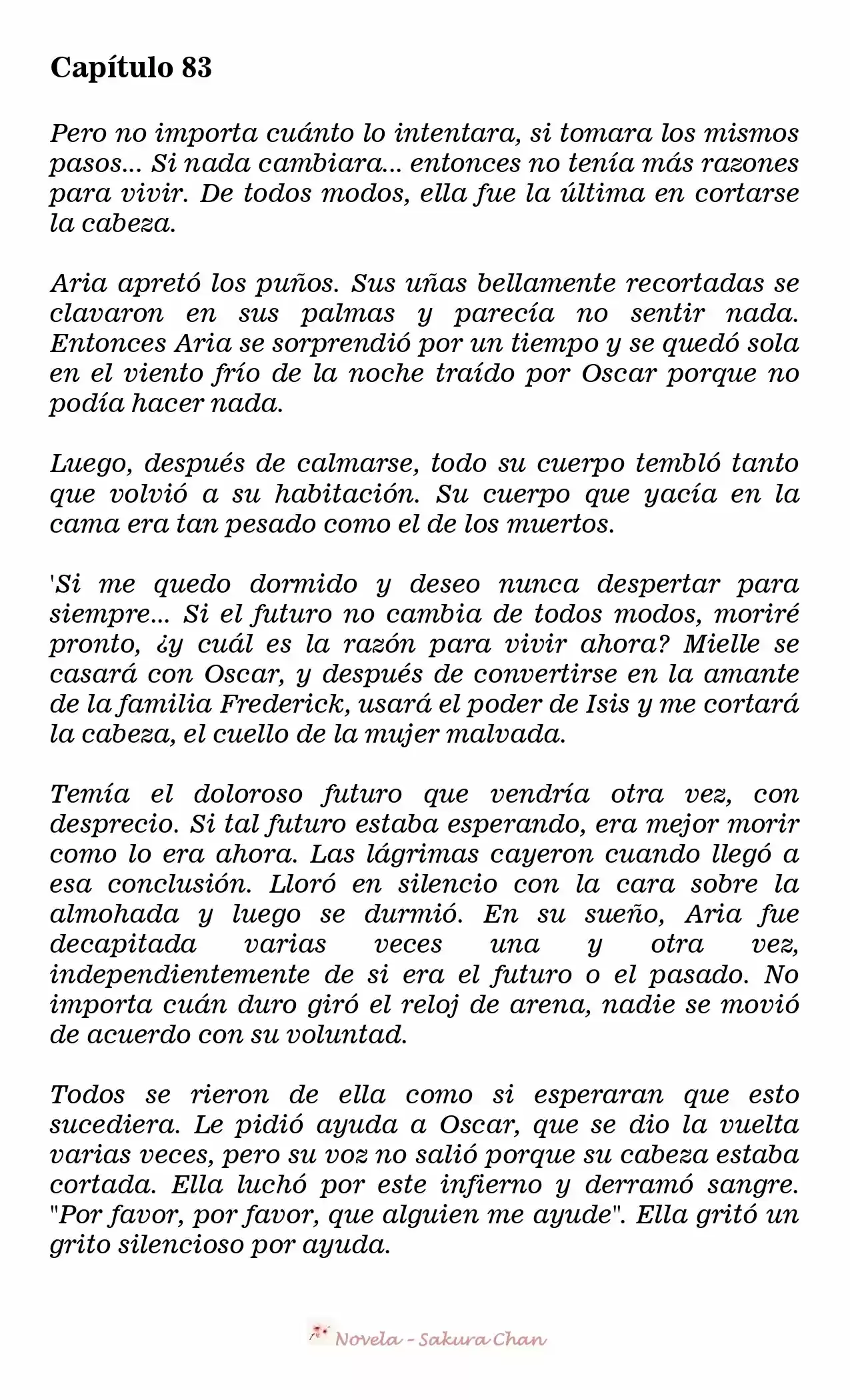 La Villana Gira El Reloj De Arena (Novela) - Capítulo 83 - Página 1 - LectorTMOo