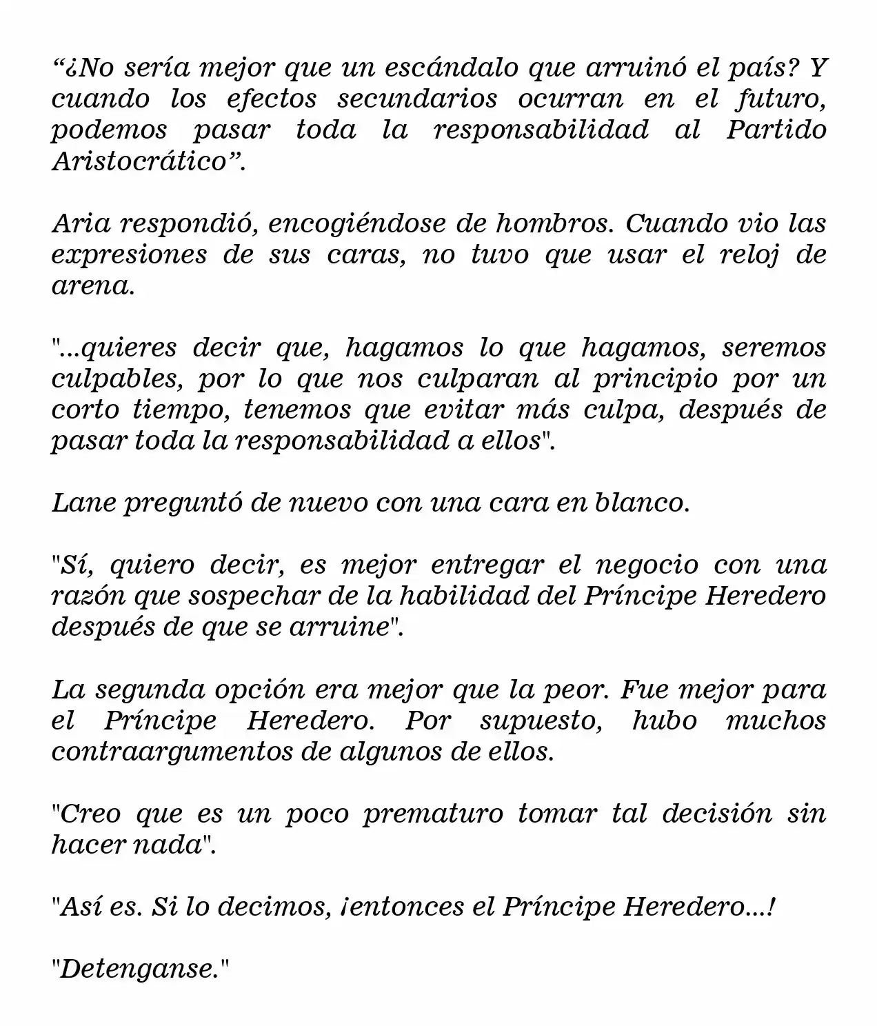 La Villana Gira El Reloj De Arena (Novela) - Capítulo 93 - Página 6 - LectorTMOo