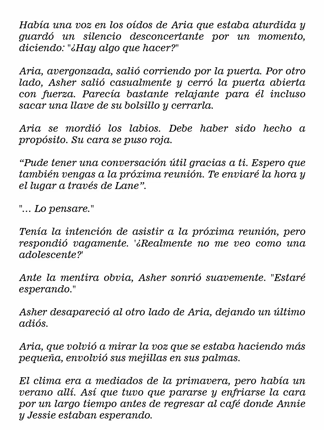 La Villana Gira El Reloj De Arena (Novela) - Capítulo 94 - Página 7 - LectorTMOo