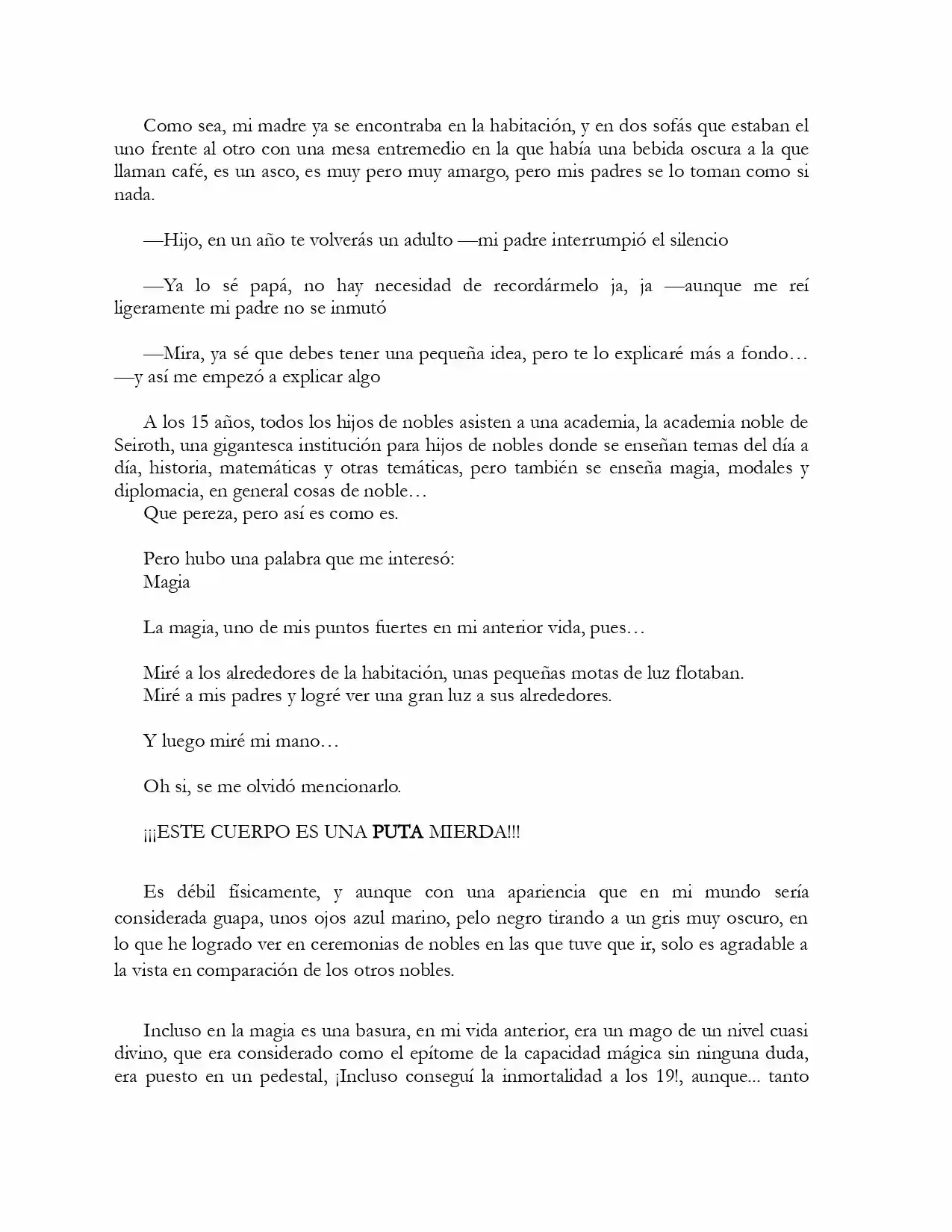 La Villana No Puede Vengarse De Su Padre Segador - Capítulo 0.50 - Página 4 - LectorTMOo