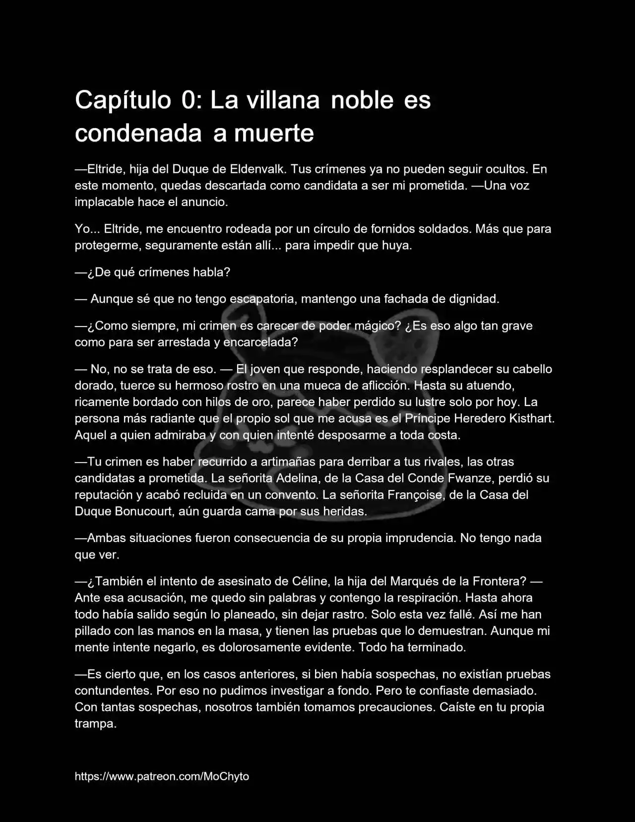 La Villana Que Regresa De La Muerte Tras Redimirse Y Apartarse El Príncipe Heredero La Acorrala (Novela) - Capítulo - Página 2 - LectorTMOo