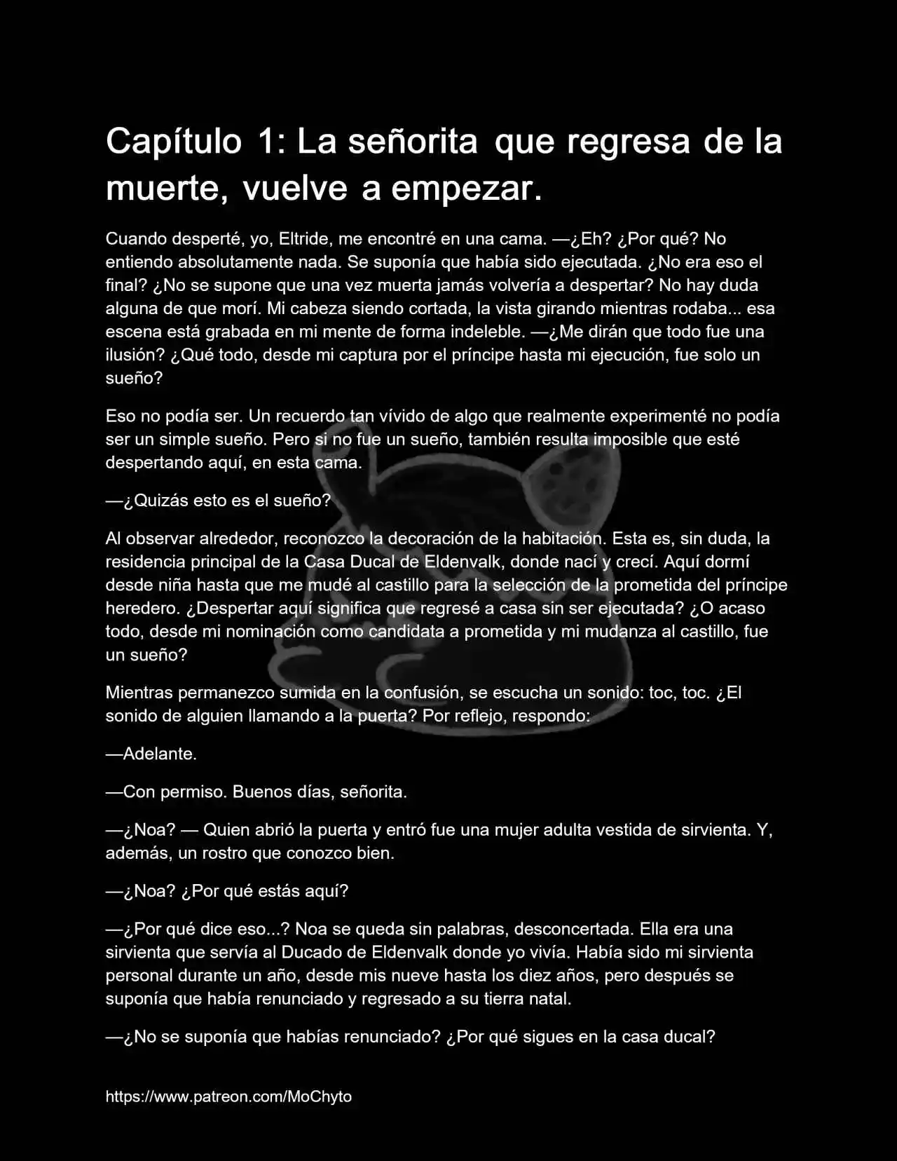 La Villana Que Regresa De La Muerte Tras Redimirse Y Apartarse El Príncipe Heredero La Acorrala (Novela) - Capítulo 1 - Página 2 - LectorTMOo